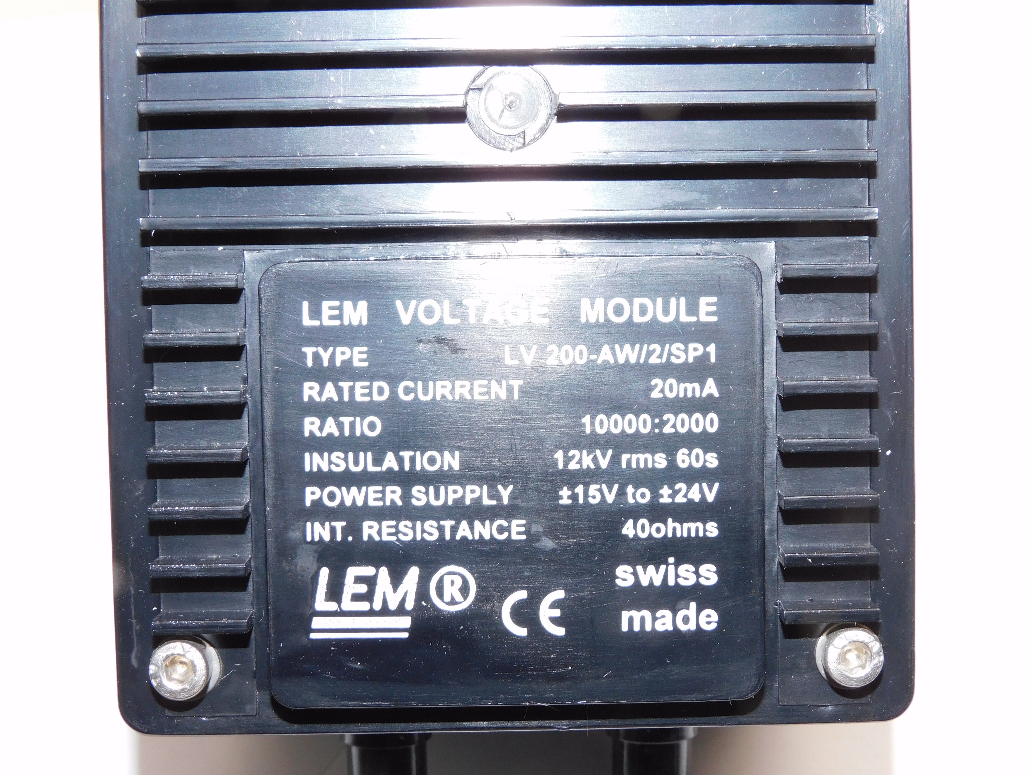 LEM LV200-AW/2/SP1 24V NSMP