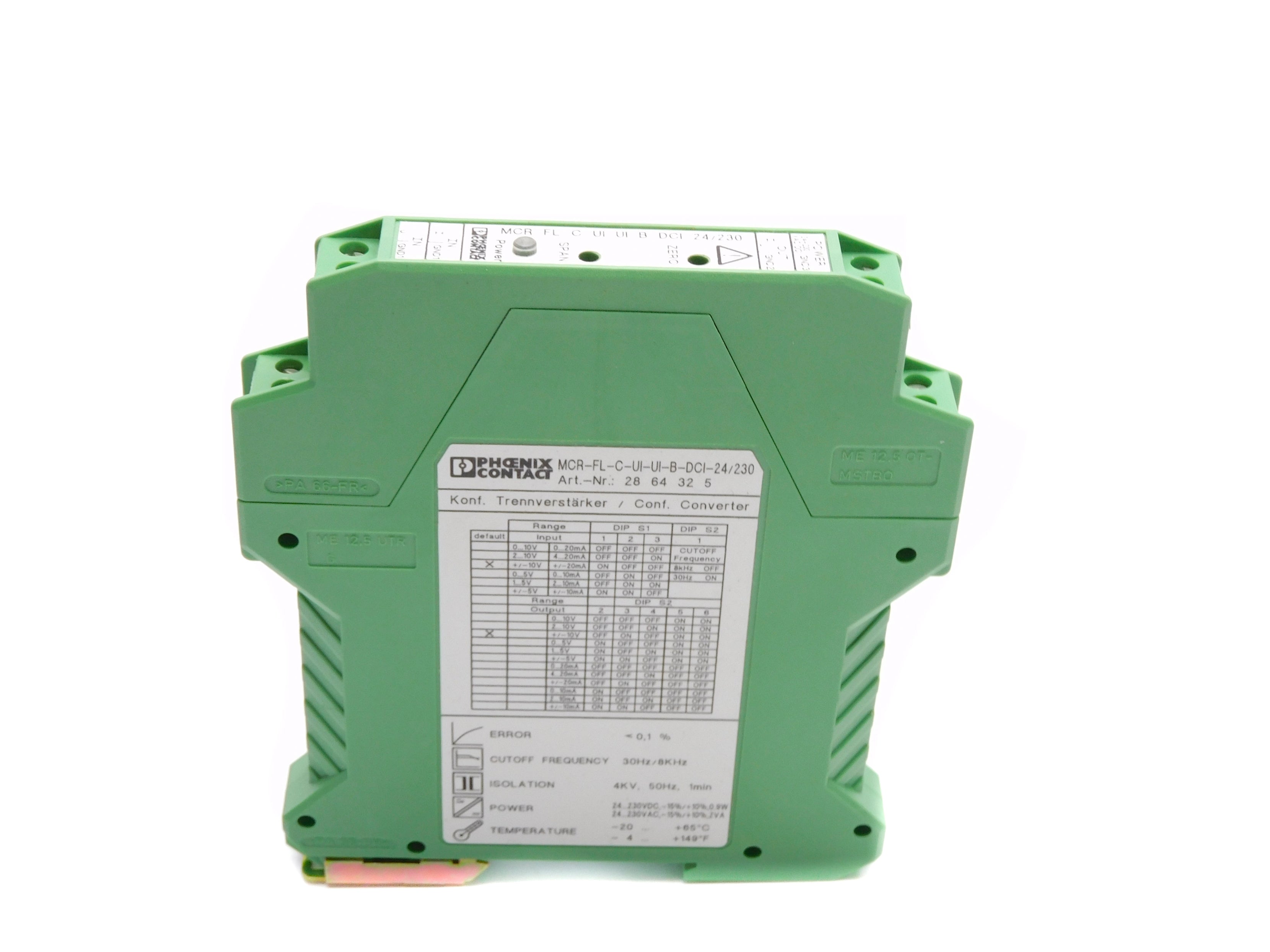 PHOENIX CONTACT MCR-FL-C-UI-UI-B-DCI-24/230 2864325 24-230VDC/AC NSNP