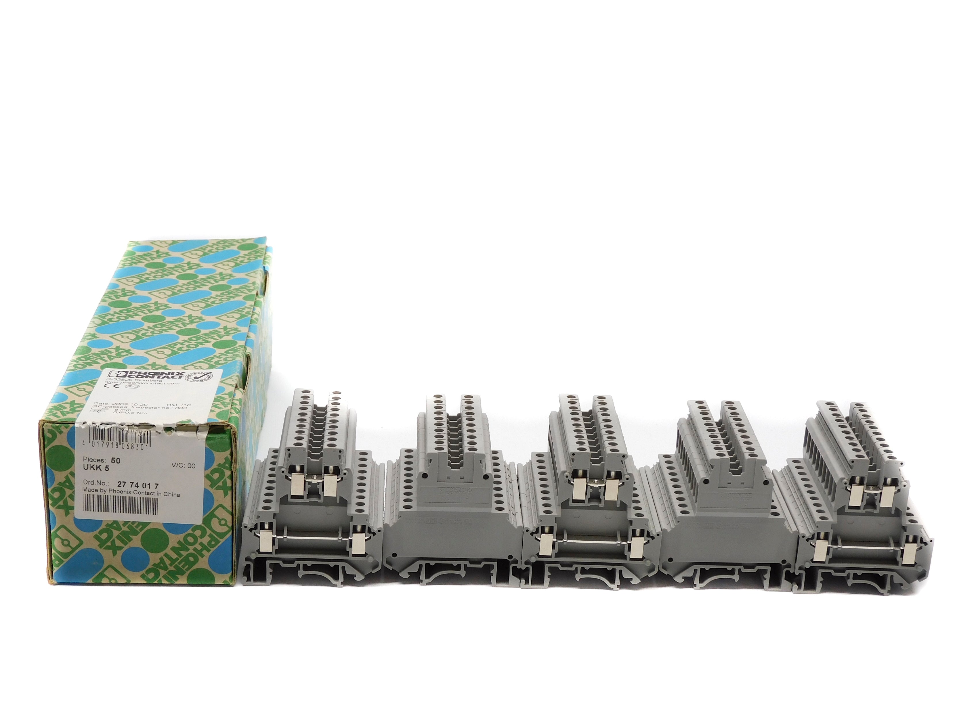 PHOENIX CONTACT UKK5 2774017 300V 25A (PKG OF 50) NSMP