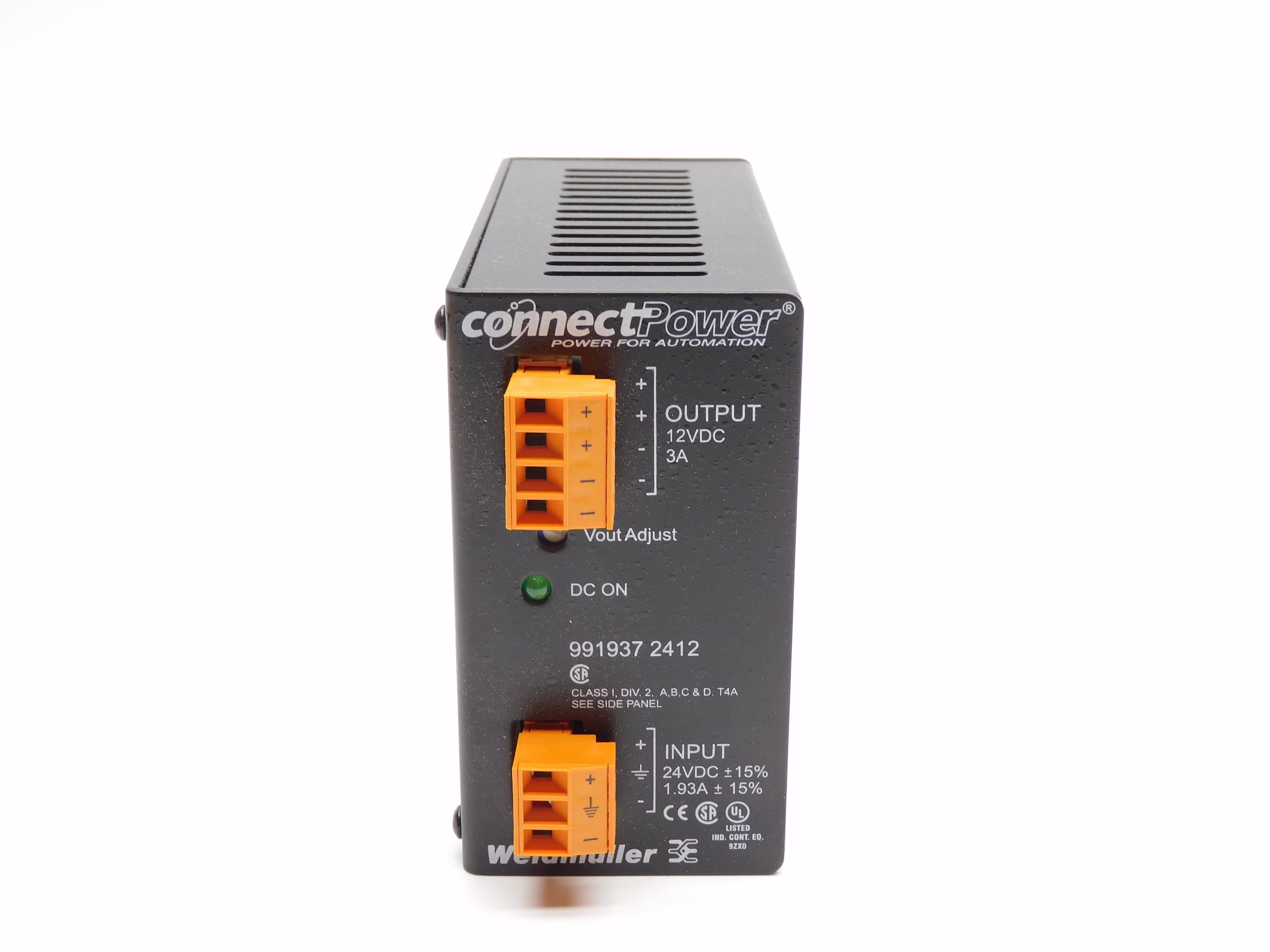 WEIDMULLER 9919372412 CP-DCDC 24VDC 3.0A NSMP