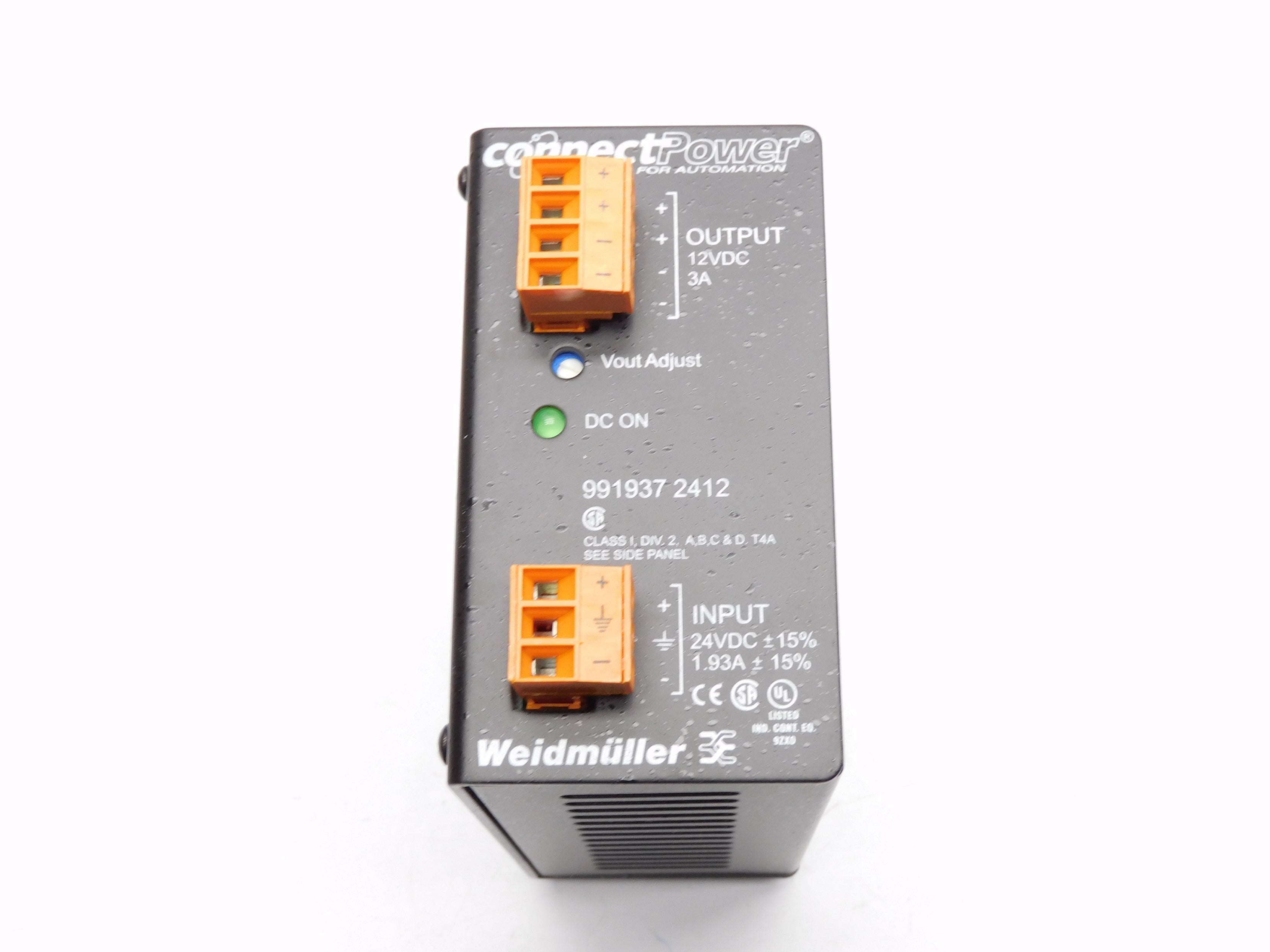 WEIDMULLER 9919372412 CP-DCDC 24VDC 3.0A NSMP