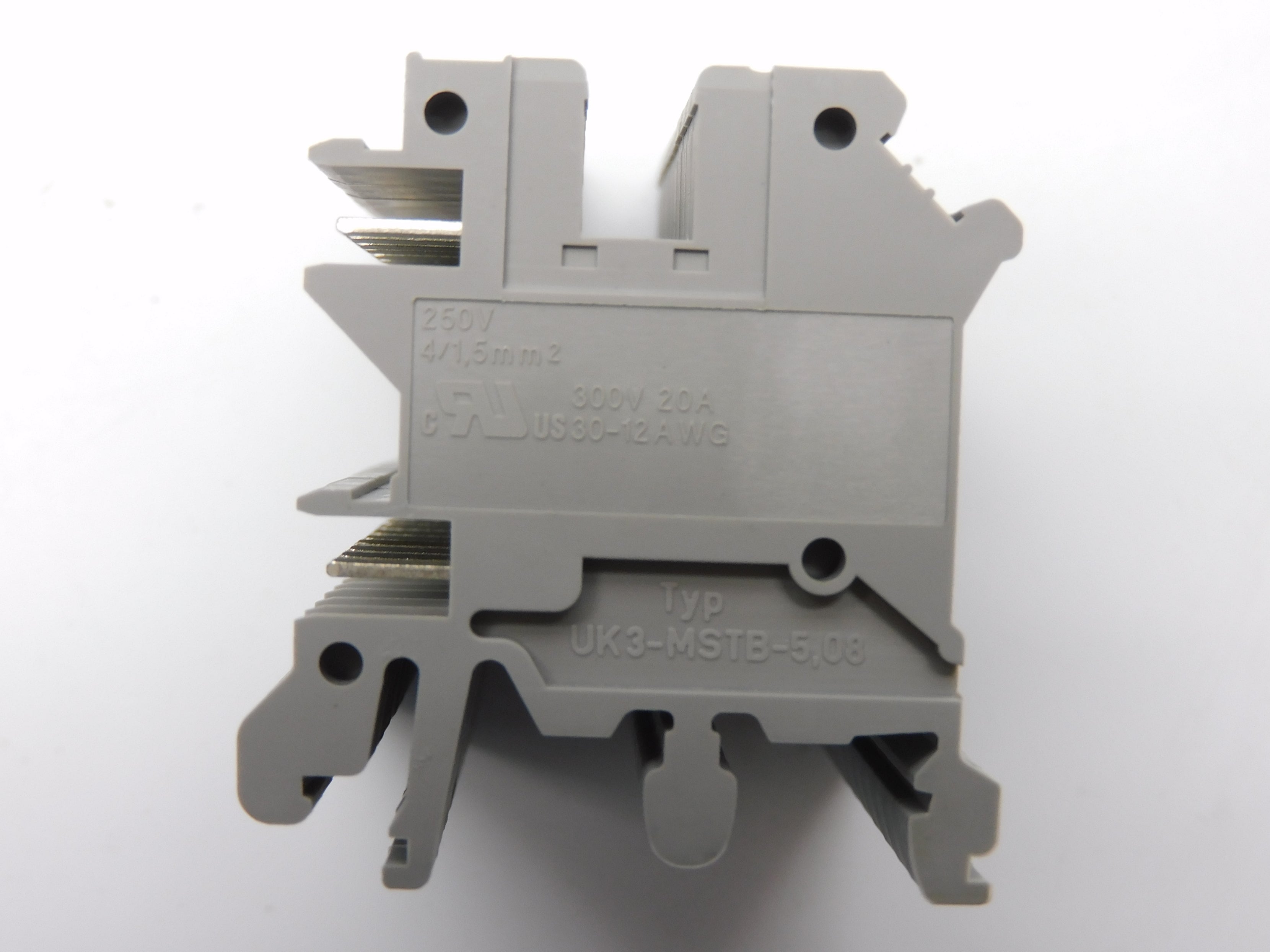 PHOENIX CONTACT UK3-MSTB-5.08 3002034 300V 20A (PKG OF 50) NSMP