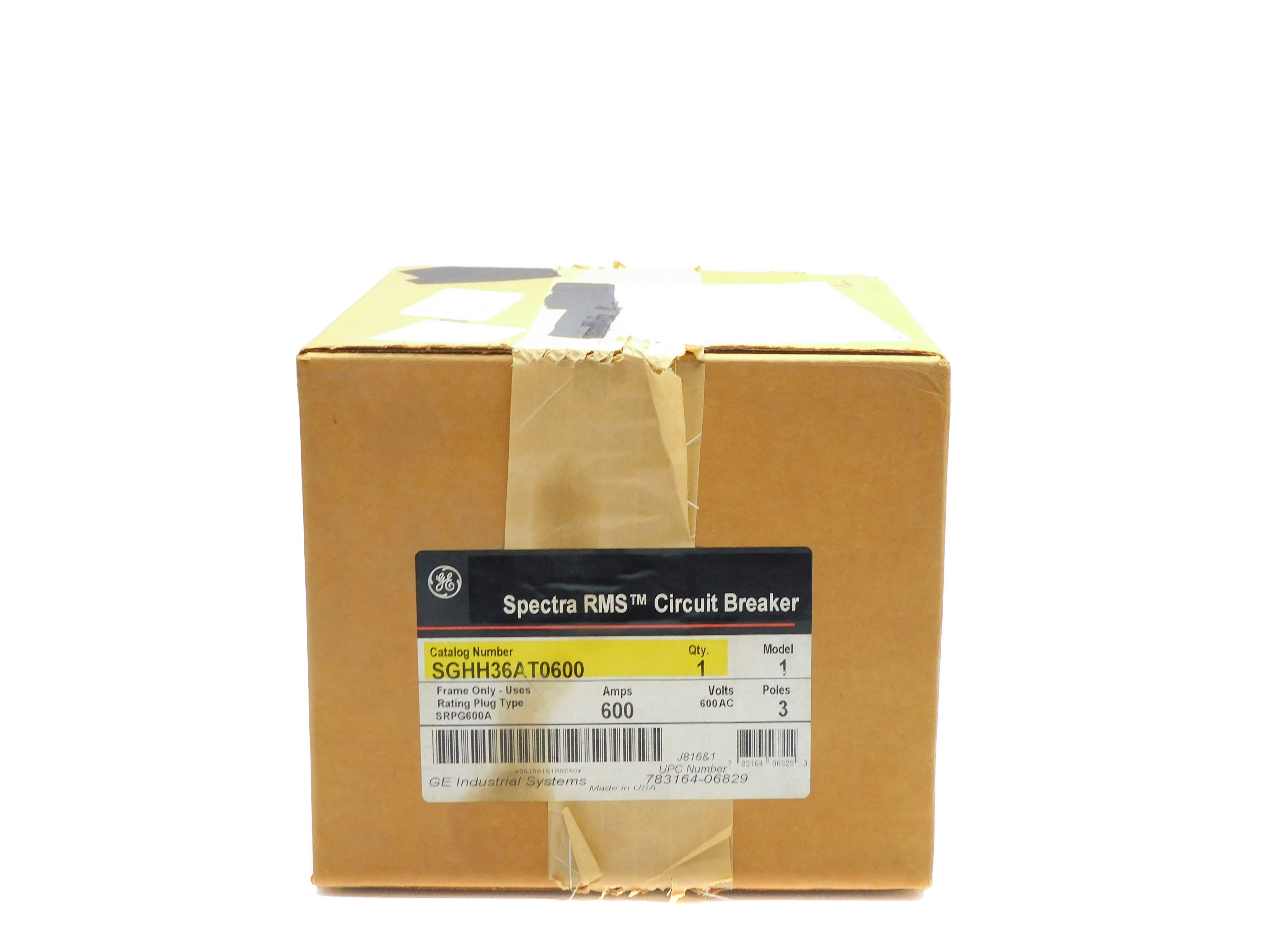 GENERAL ELECTRIC SGHH36AT0600 600A 600VAC NSFS