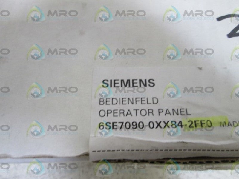 SIEMENS OPERATOR PANEL KEYPAD 6SE7090-0XX84-2FF0 NSMP
