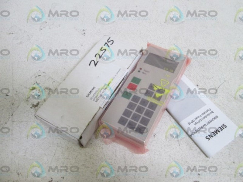 SIEMENS OPERATOR PANEL KEYPAD 6SE7090-0XX84-2FF0 NSMP