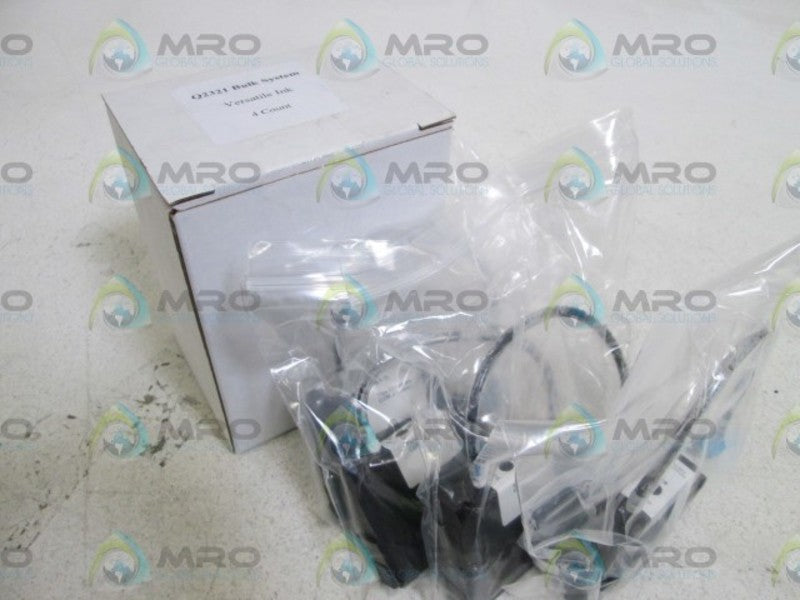 LOT OF 4 Q2321 BULK SYSTEM VERSATILE INK (BLACK-45A) NSMP