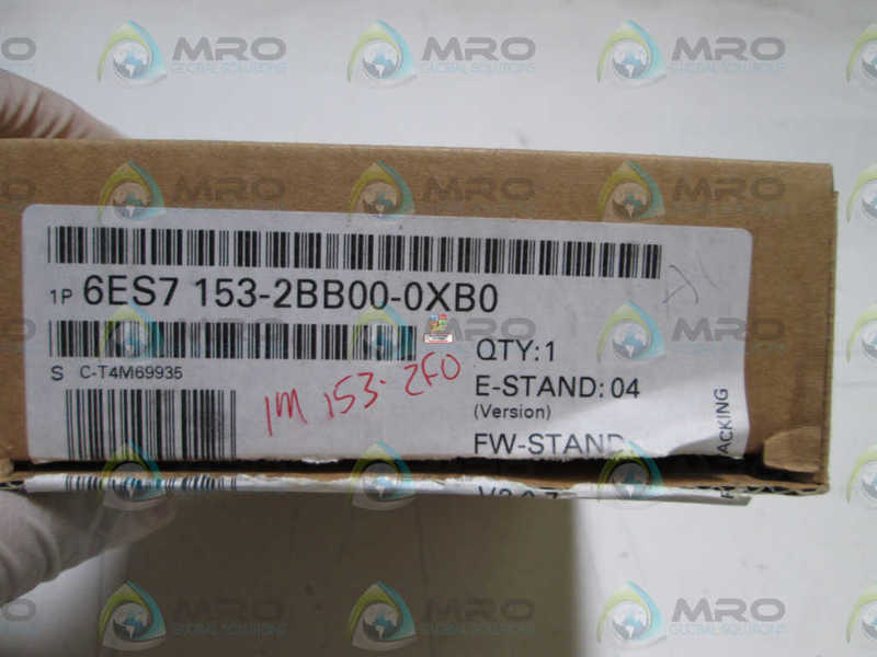 SIEMENS 6ES7153-2BB00-0XB0 (AS IS) NSMP