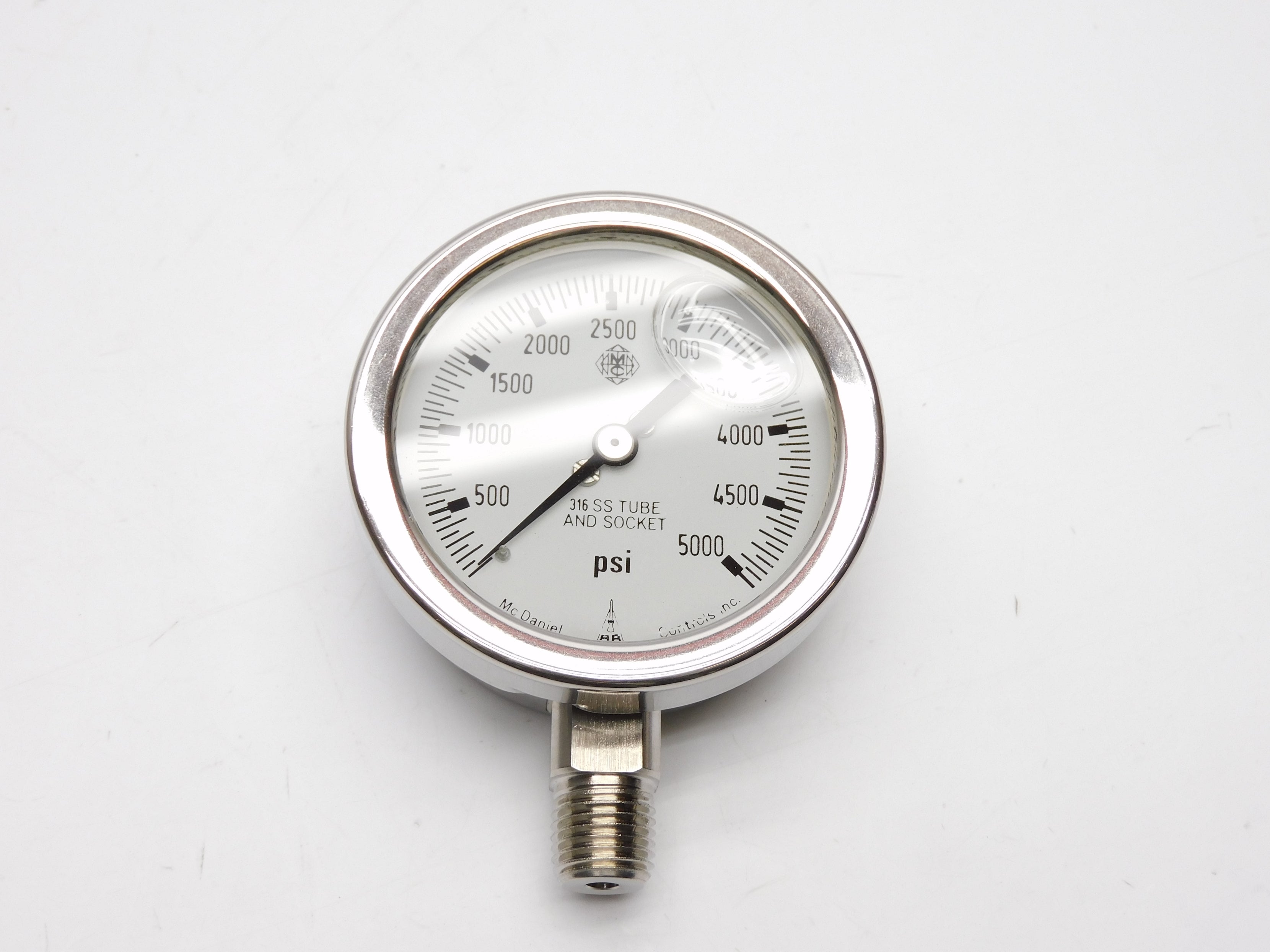 MCDANIEL CONTROLS AB00921 0-5000PSI NSMP