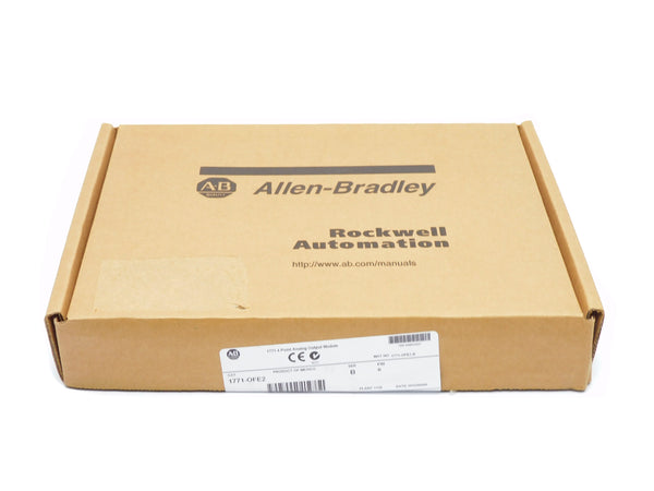 ALLEN BRADLEY 1771-OFE2 SER. B F/W B DATE: 2015 NSFS