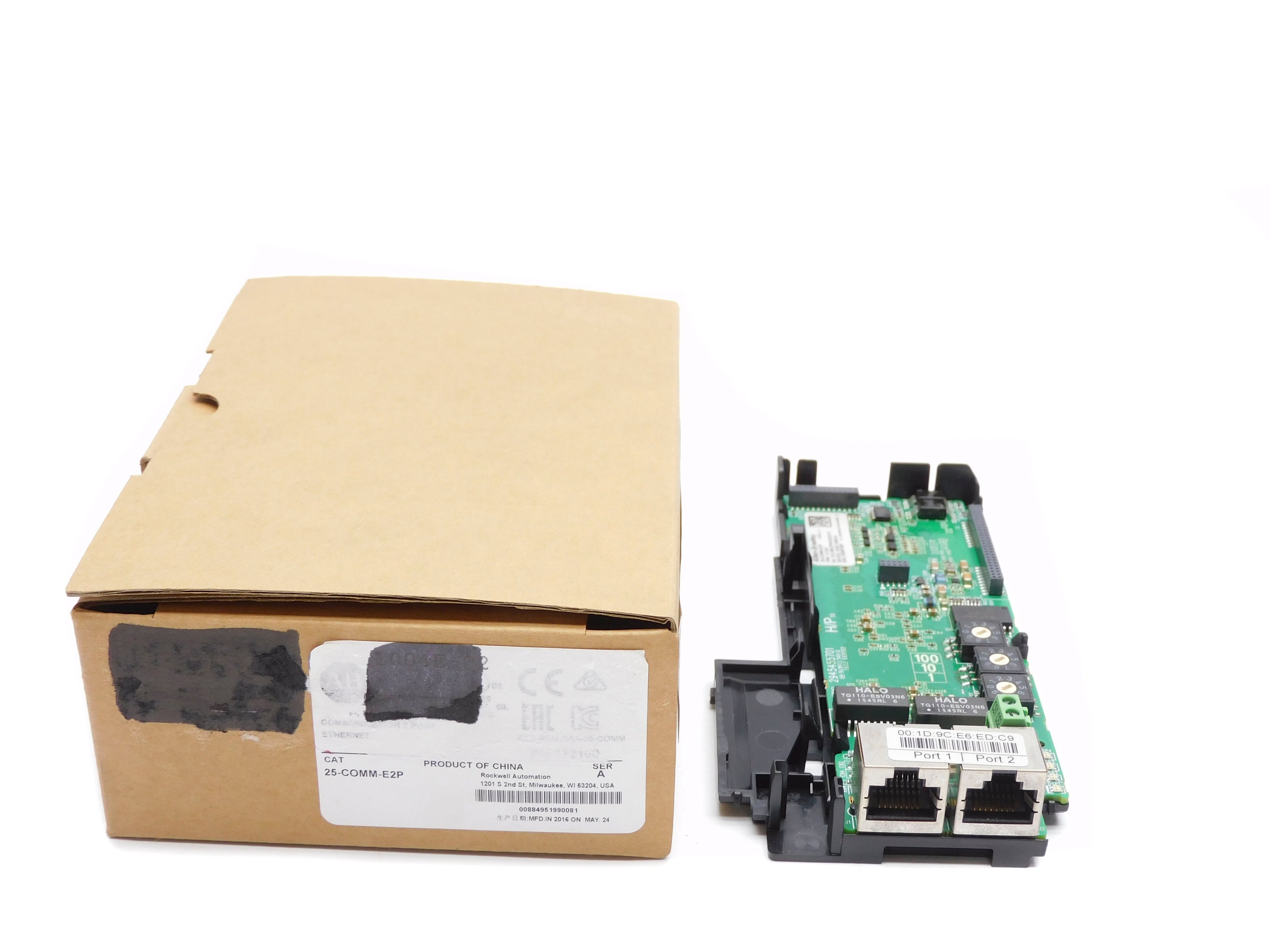 ALLEN BRADLEY 25-COMM-E2P SER. A F/W V1.001 5VDC NSMP