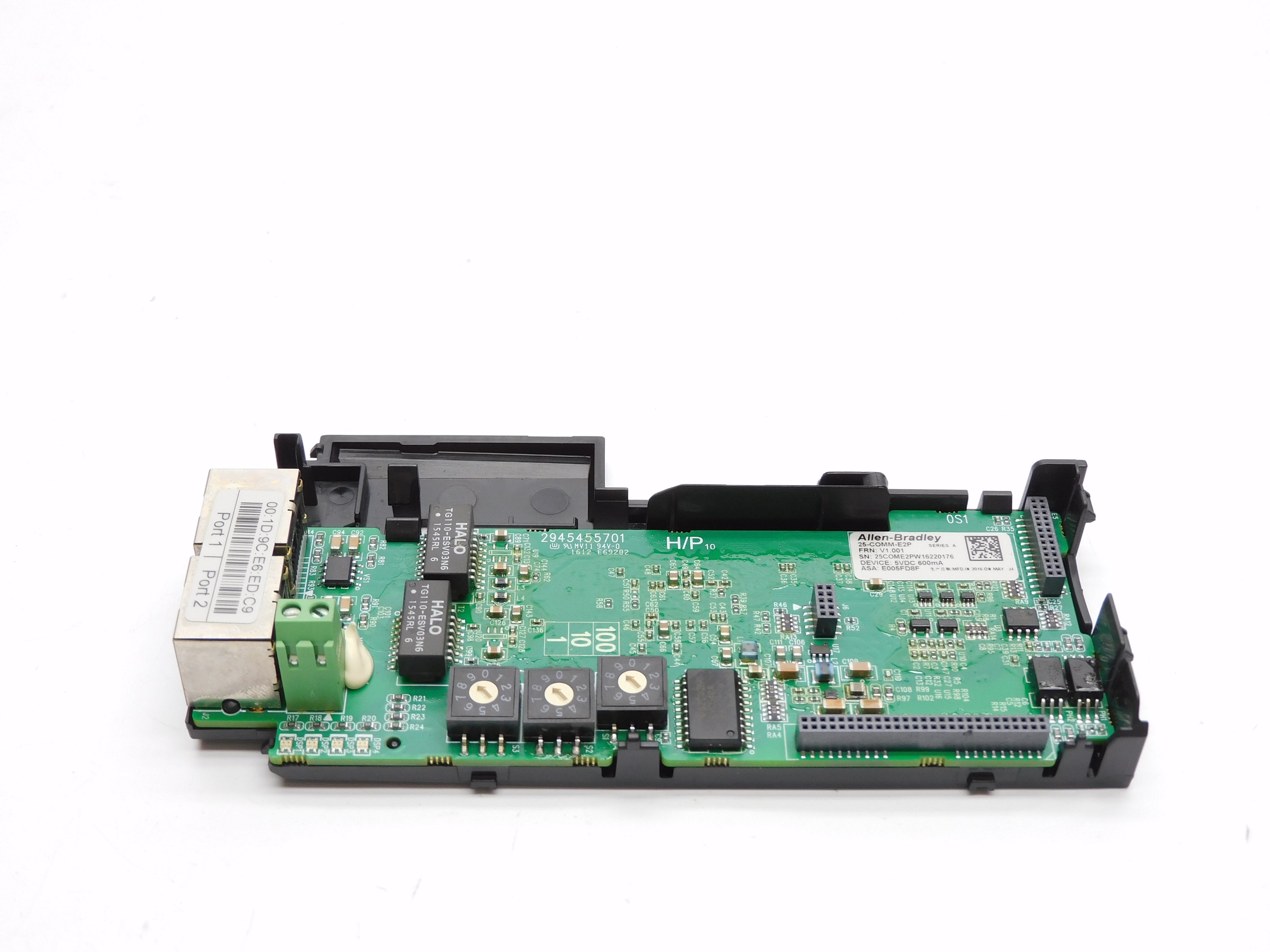 ALLEN BRADLEY 25-COMM-E2P SER. A F/W V1.001 5VDC NSMP