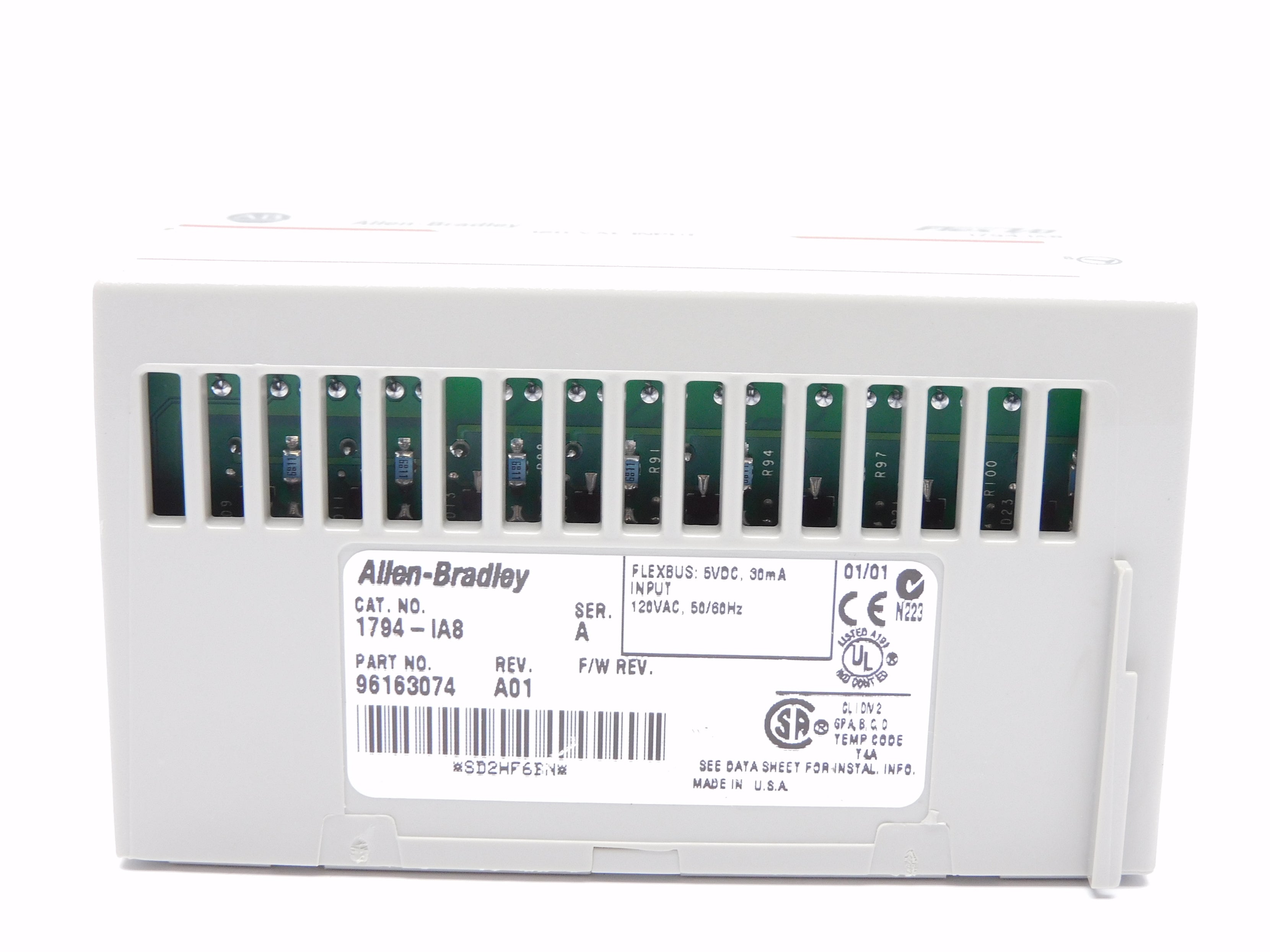 ALLEN BRADLEY 1794-IA8 SER. A 120VAC NSMP