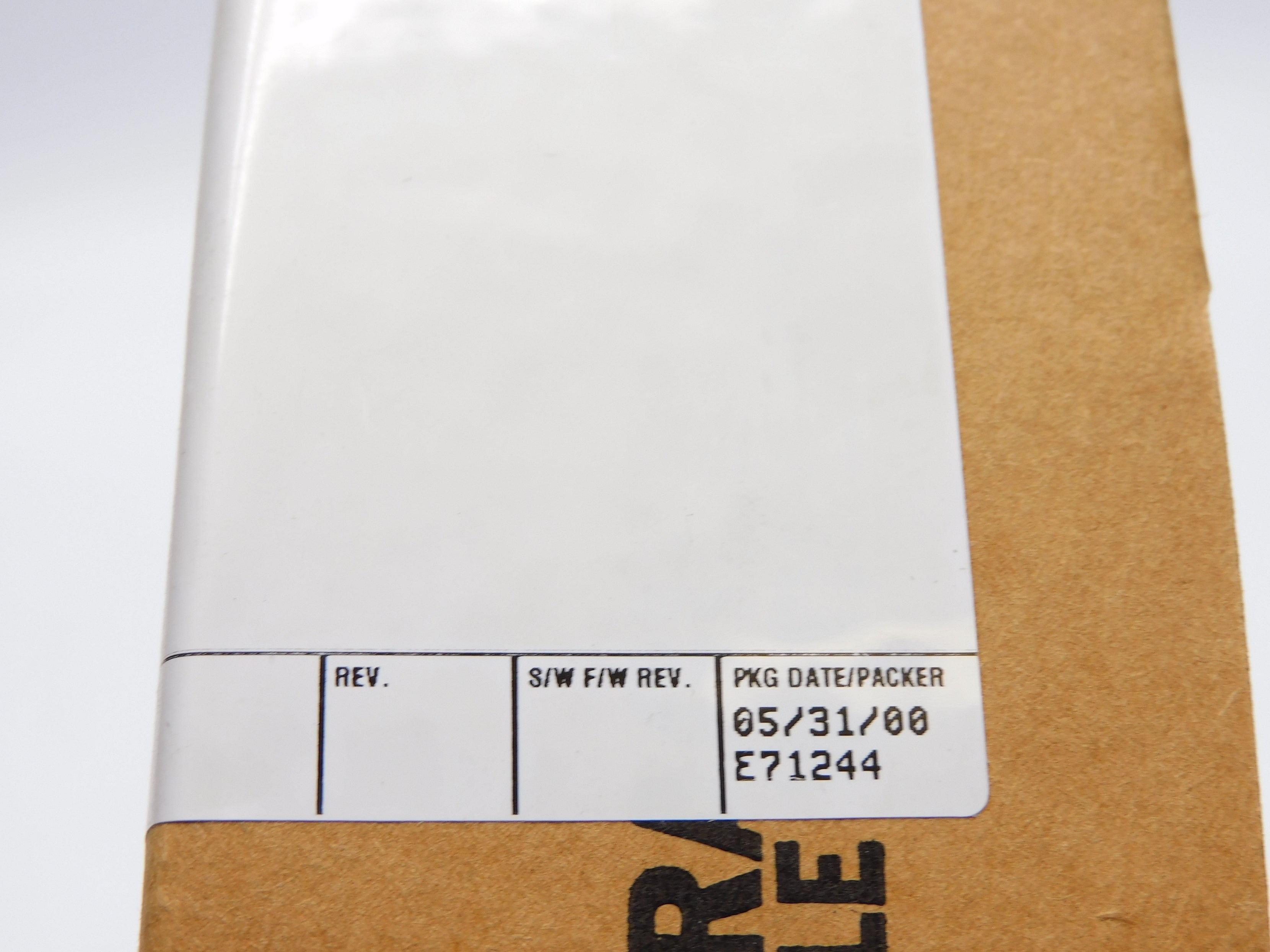 ALLEN BRADLEY 1771-RK DATE: 2000 NSFS