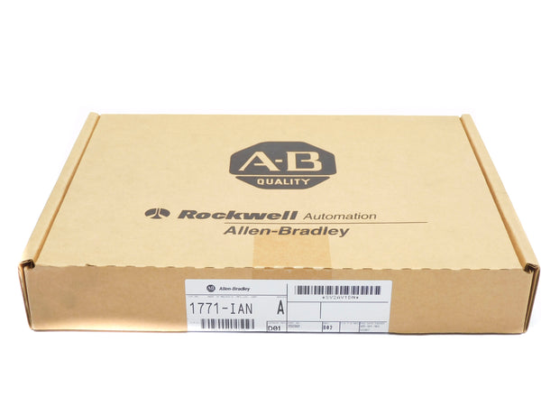 ALLEN BRADLEY 1771-IAN SER. A DATE: 2003 NSFS