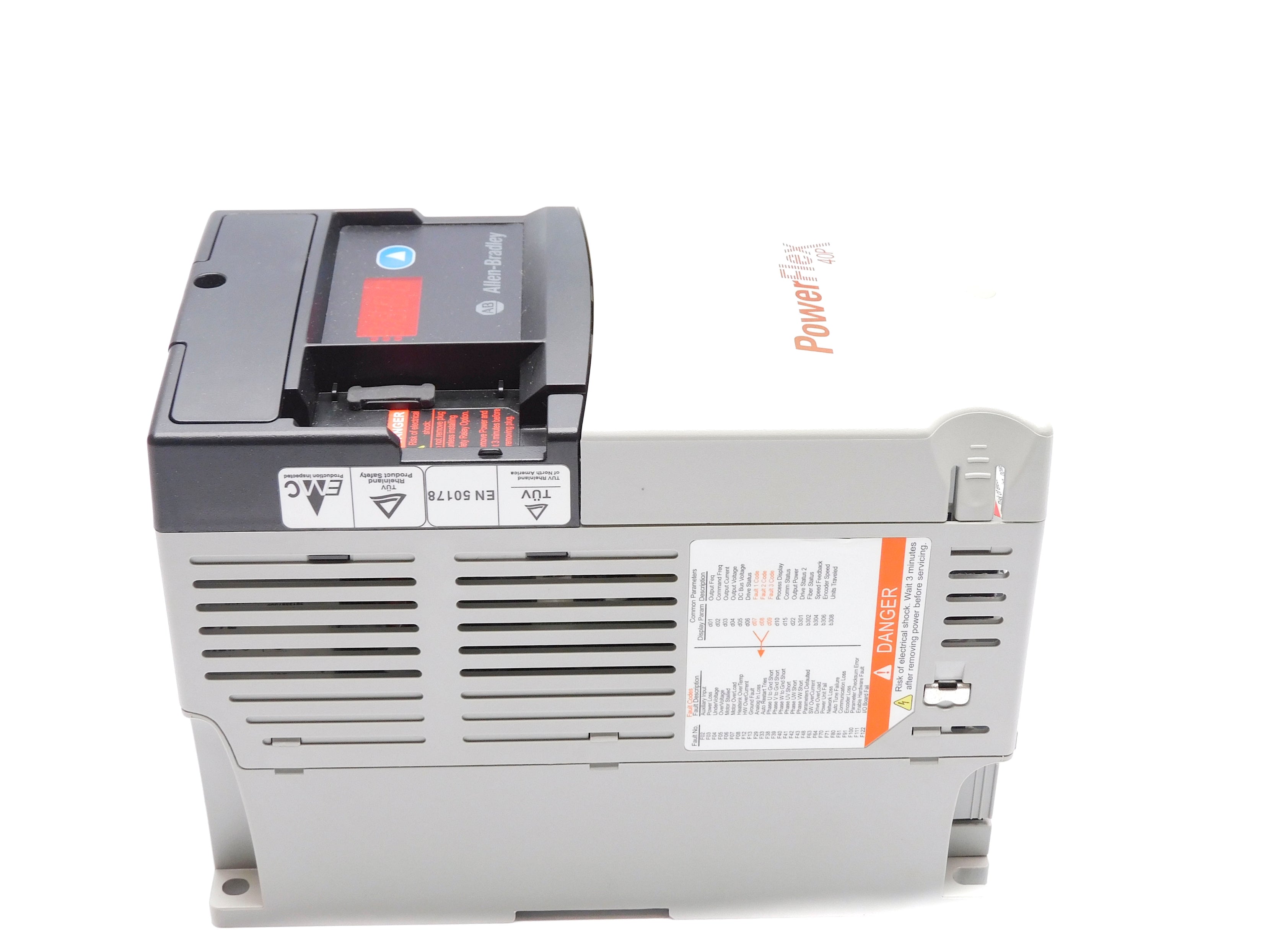 ALLEN BRADLEY 22D-D4P0N104 SER. A F/W 2.01 342-528VAC 5.7A NSMP