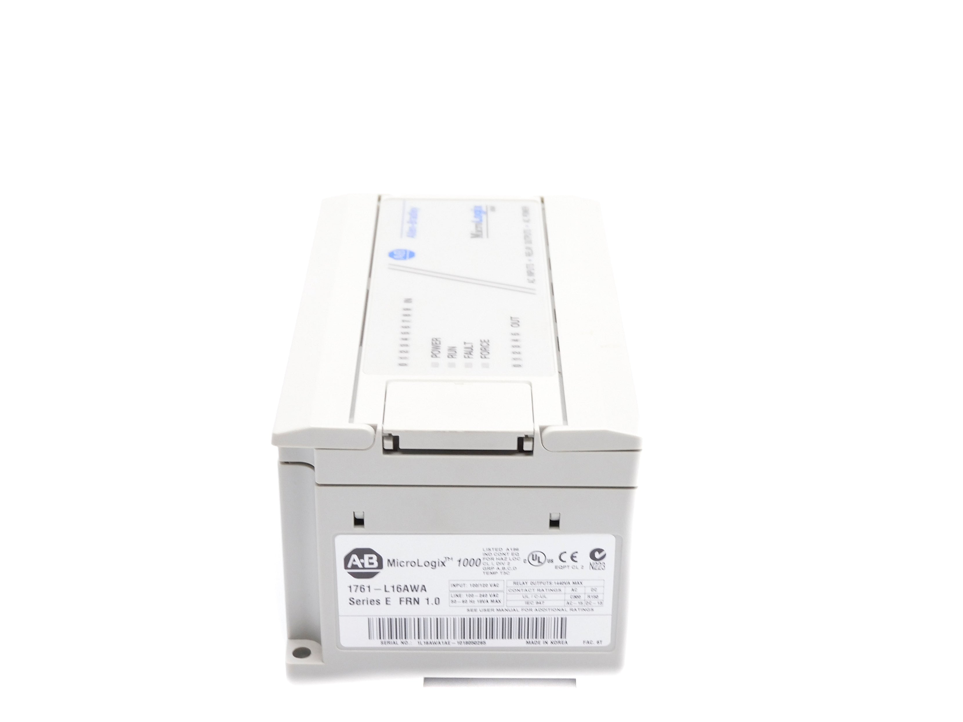 ALLEN BRADLEY 1761-L16AWA SER. E F/W 1.0 NSNP
