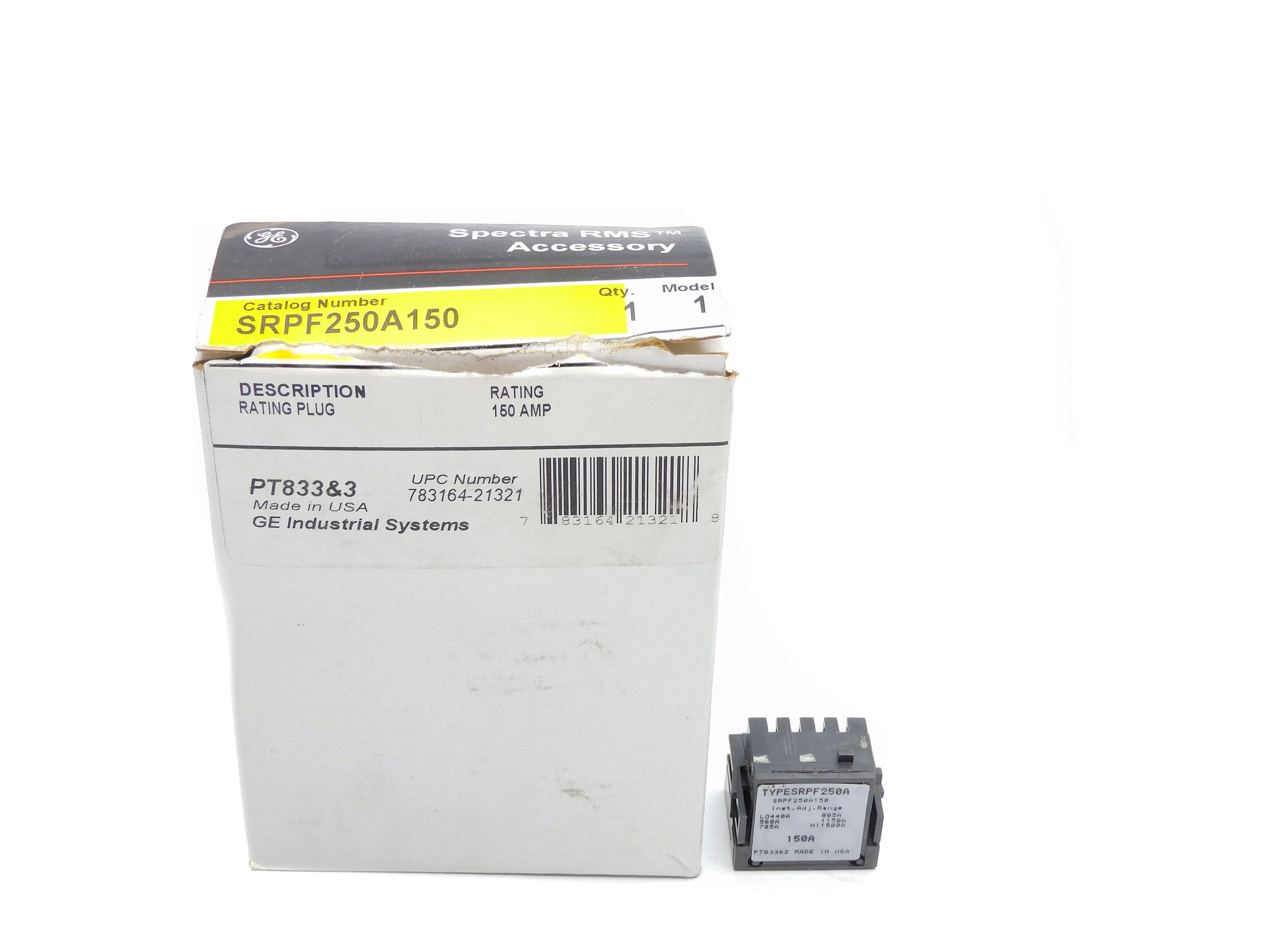GENERAL ELECTRIC SRPF250A150 150A NSMP