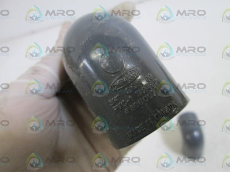 LOT OF 2 CHEMKOR ELBOW FITTING 3/4" 806007 NSNP
