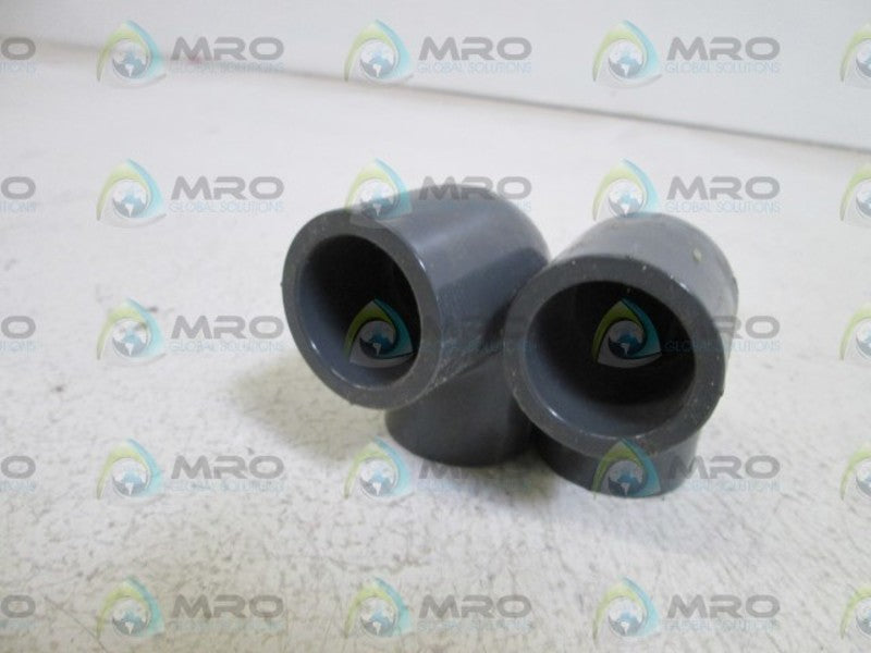 LOT OF 2 CHEMKOR ELBOW FITTING 3/4" 806007 NSNP