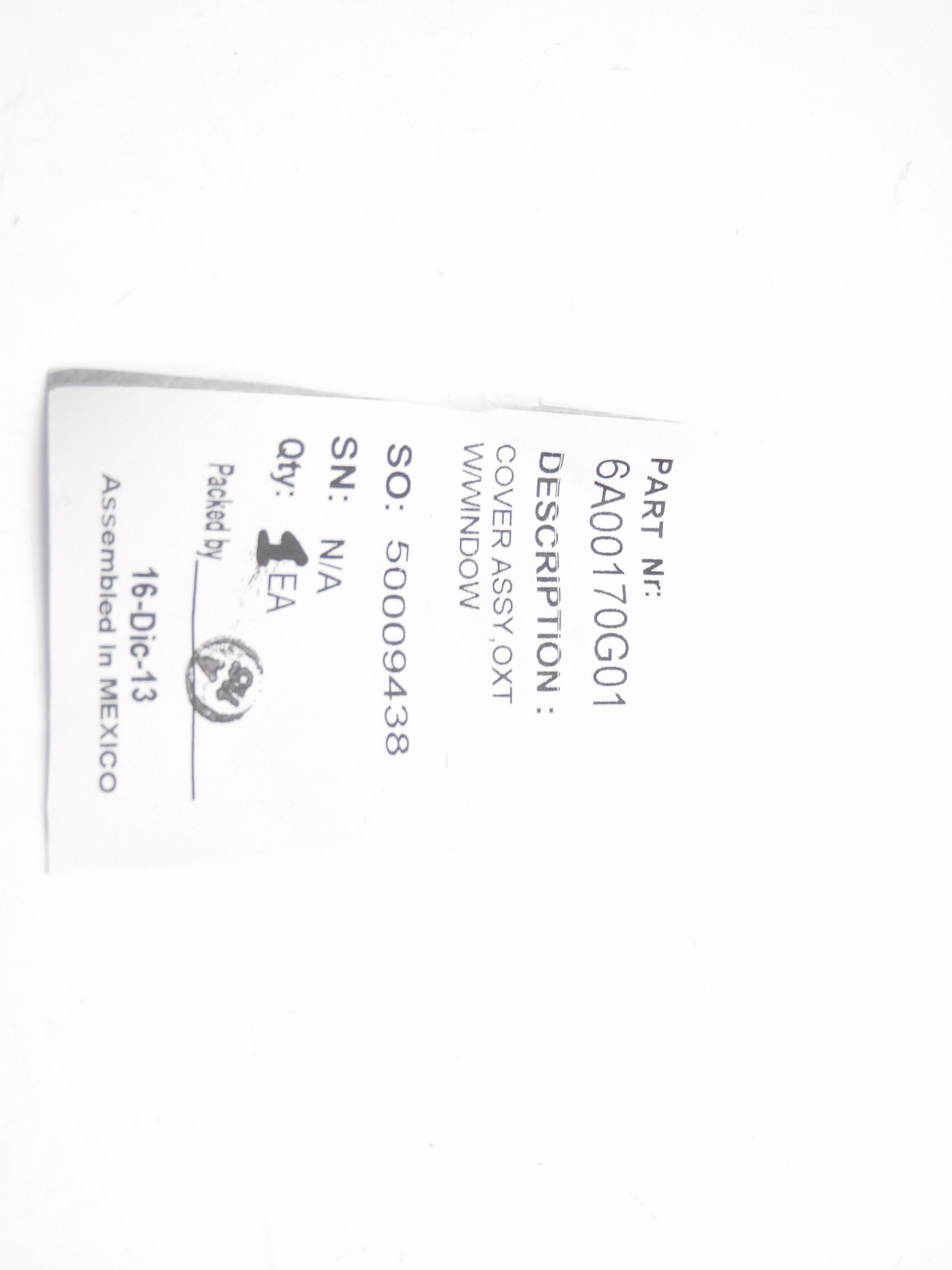 COVER 6A00170G01 NSNP