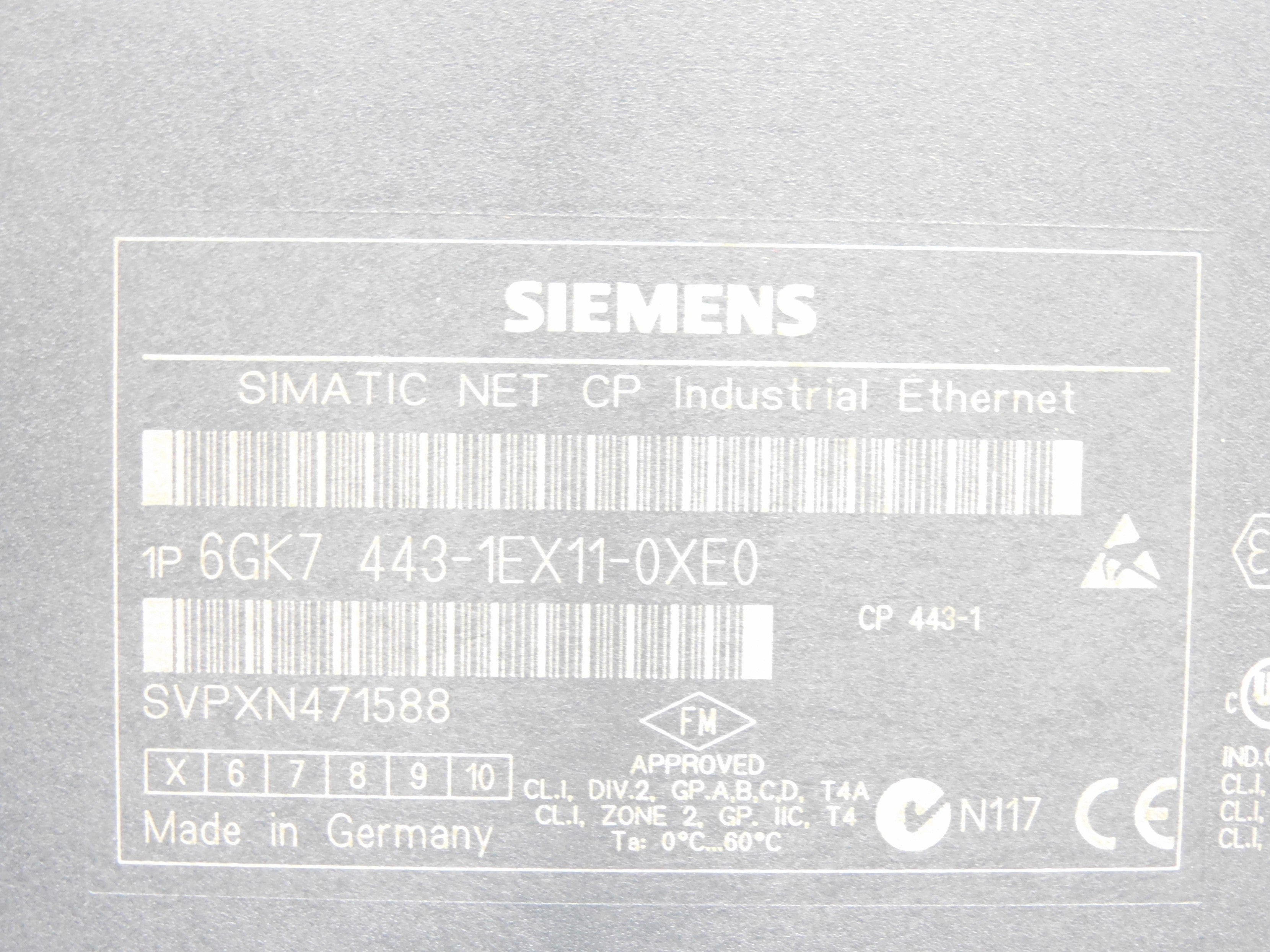 SIEMENS 6GK7443-1EX11-0XE0 NSMP