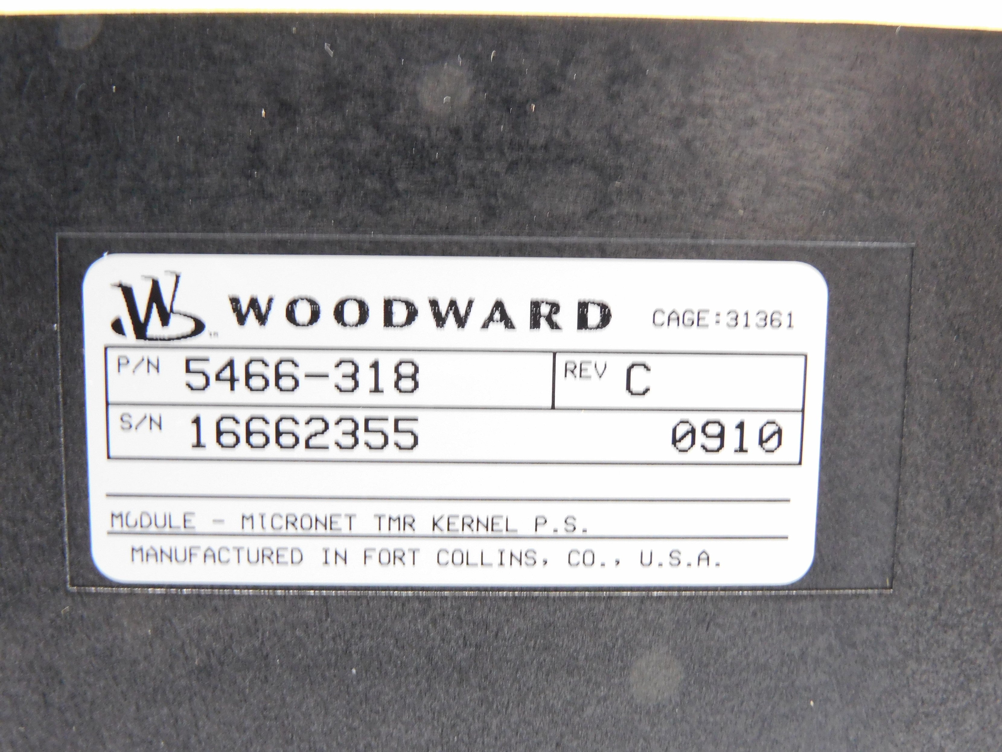 WOODWARD 5466-318 NSMP