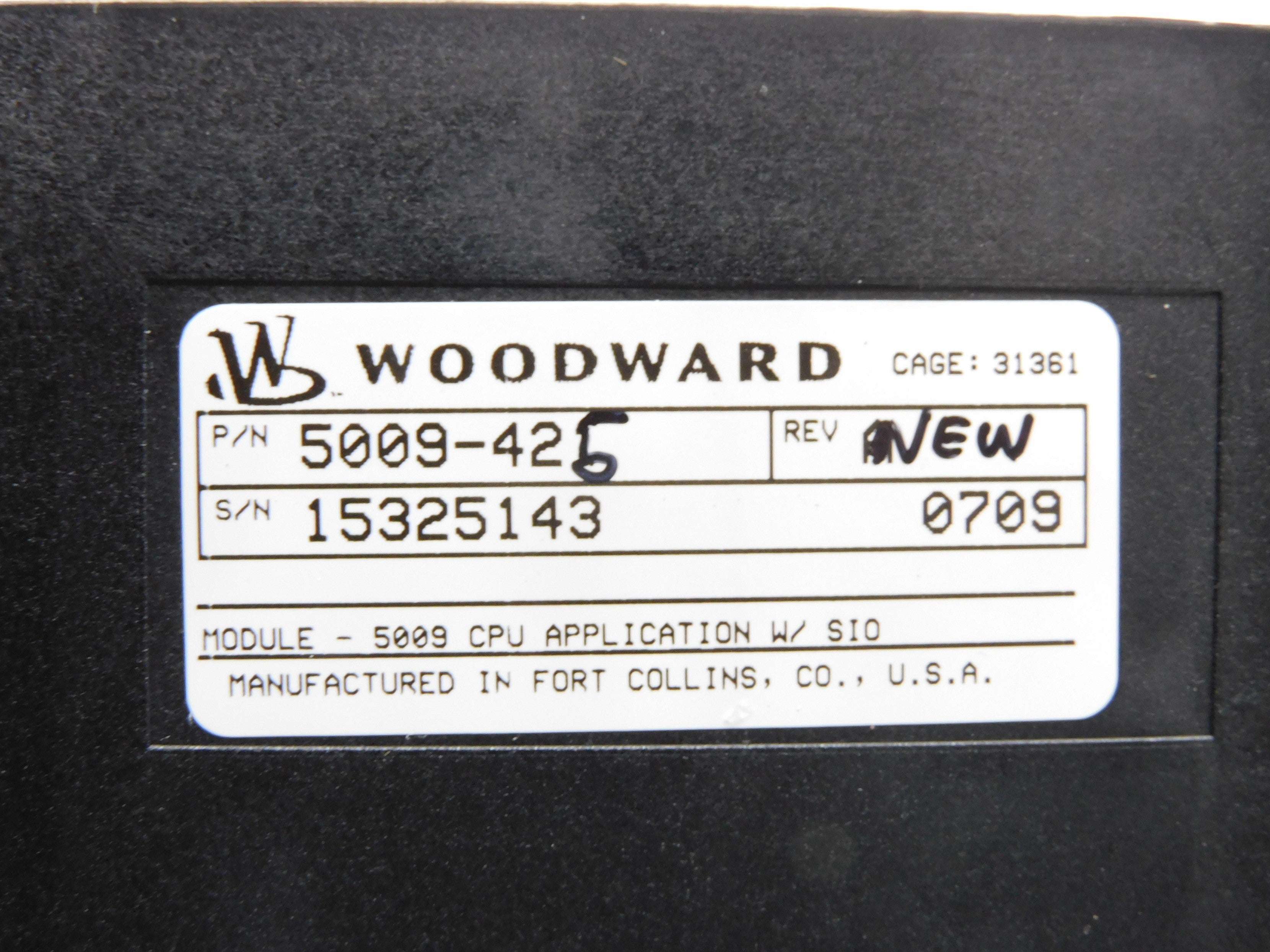 WOODWARD 5009-425 (AS PICTURED) NSNP