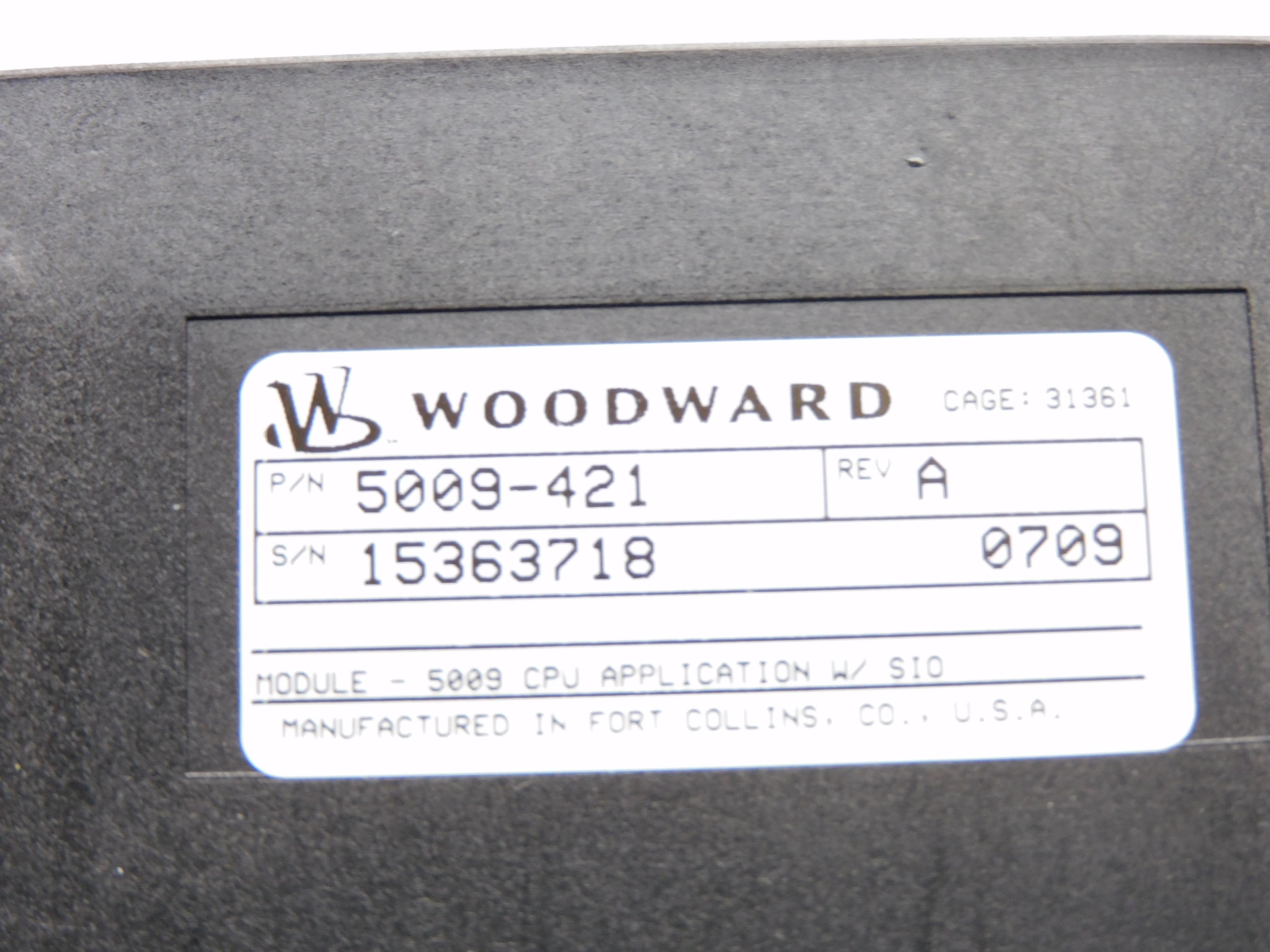 WOODWARD 5009-421 NSNP