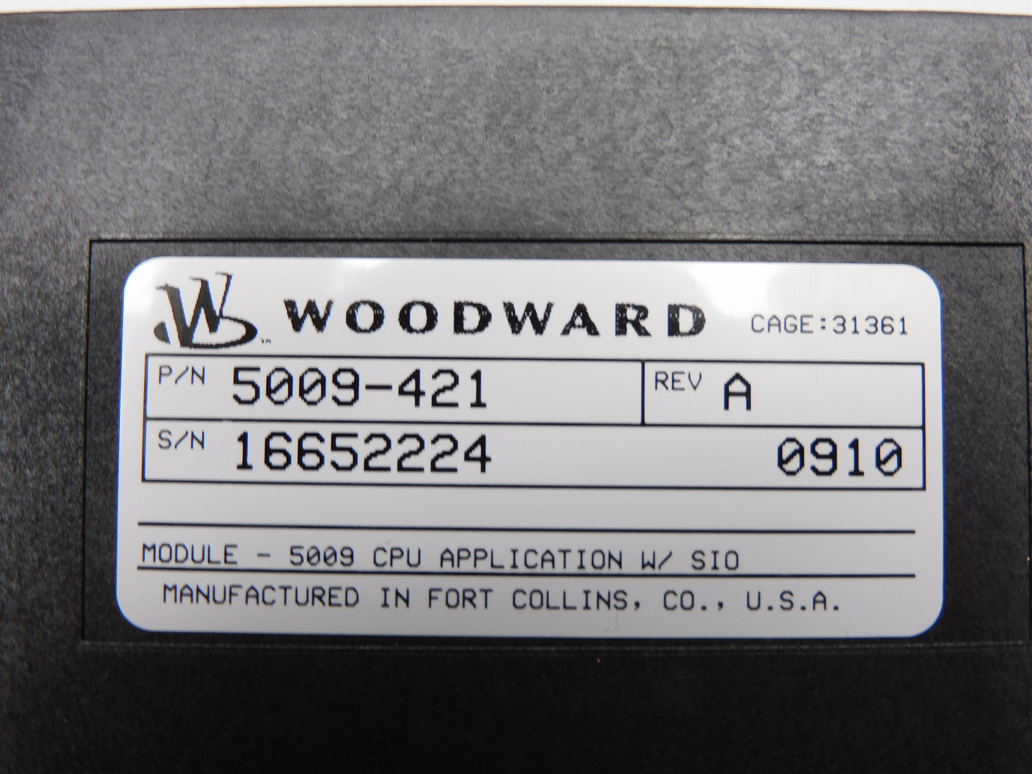 WOODWARD 5009-421 NSMP