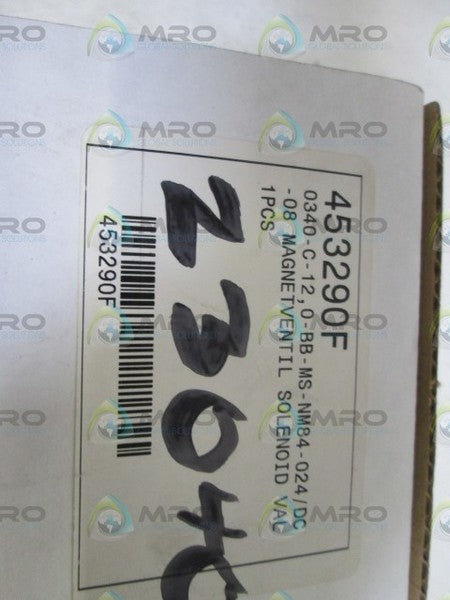 BURKERT VALVE 453290F  NSMP