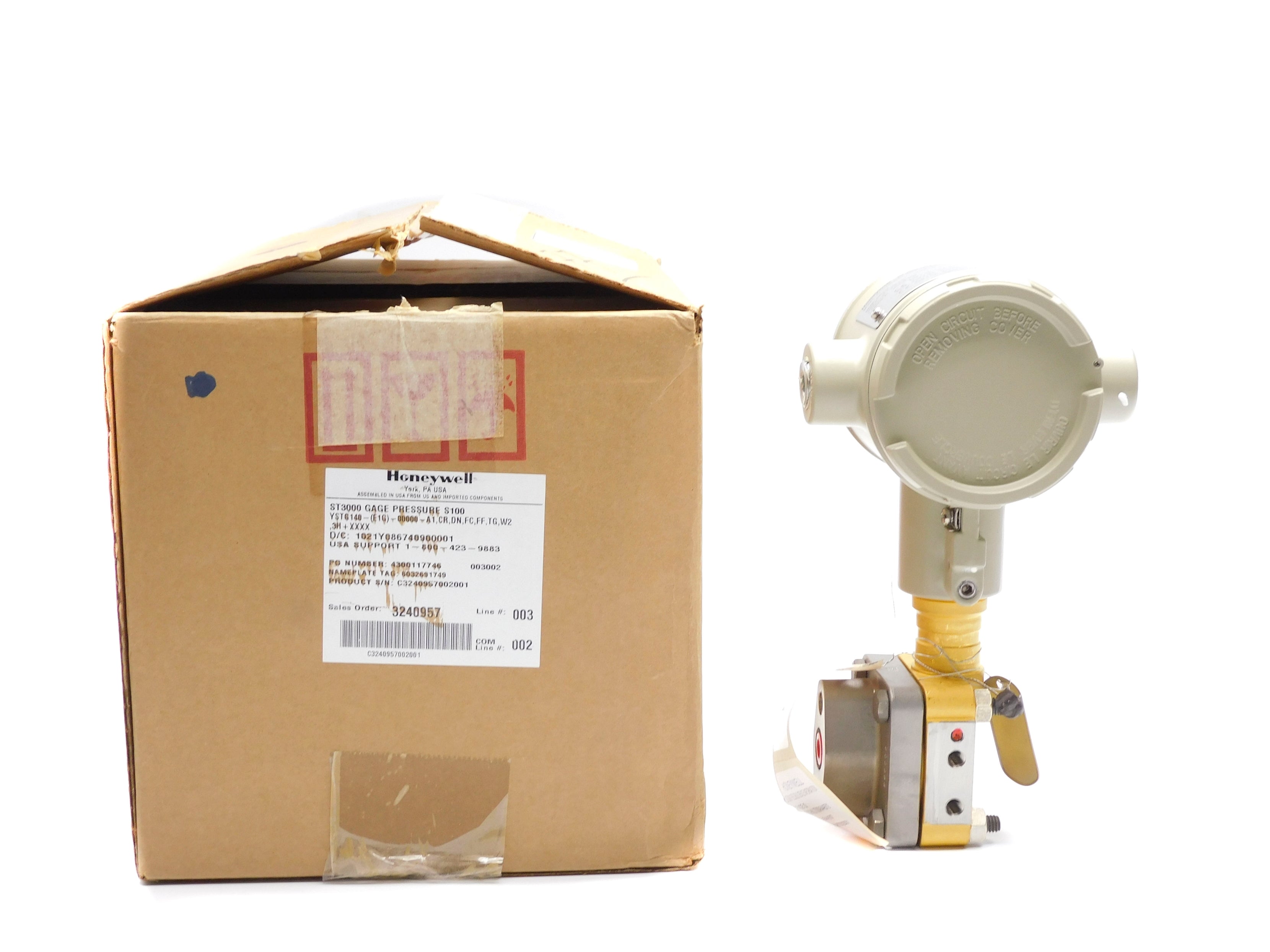 HONEYWELL YSTG140-(E1G)-00000-A1,CR,DN,FC,FF,TG,W22,3H+XXXX NSMP