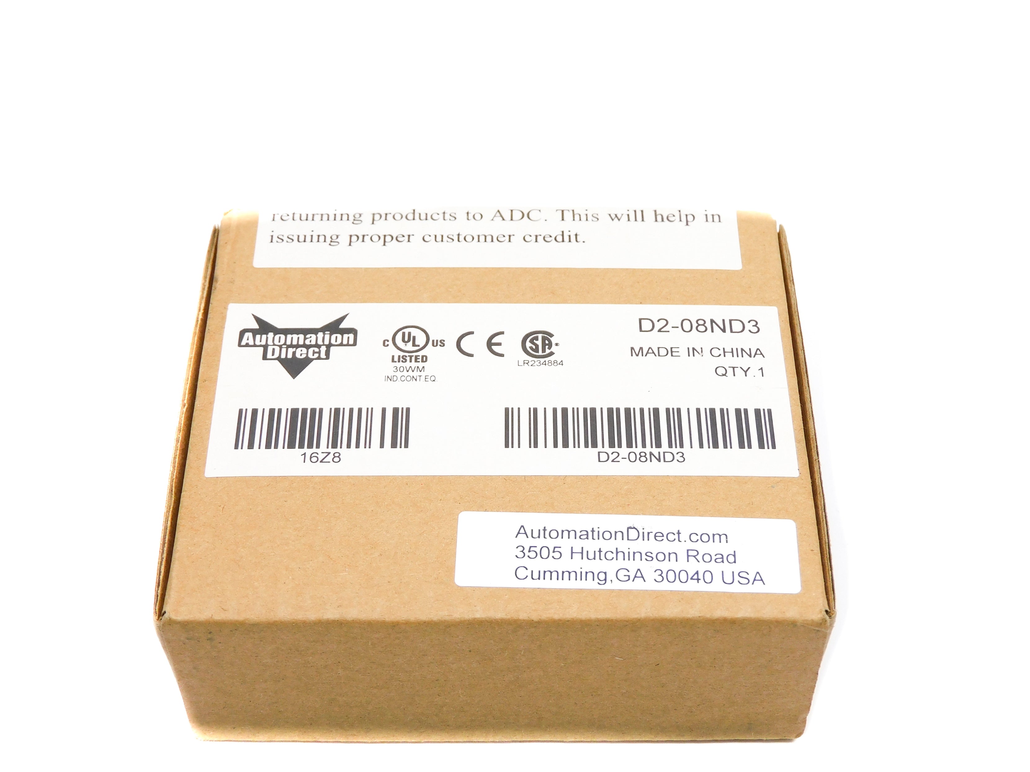 AUTOMATION DIRECT D2-08ND3 NSFS