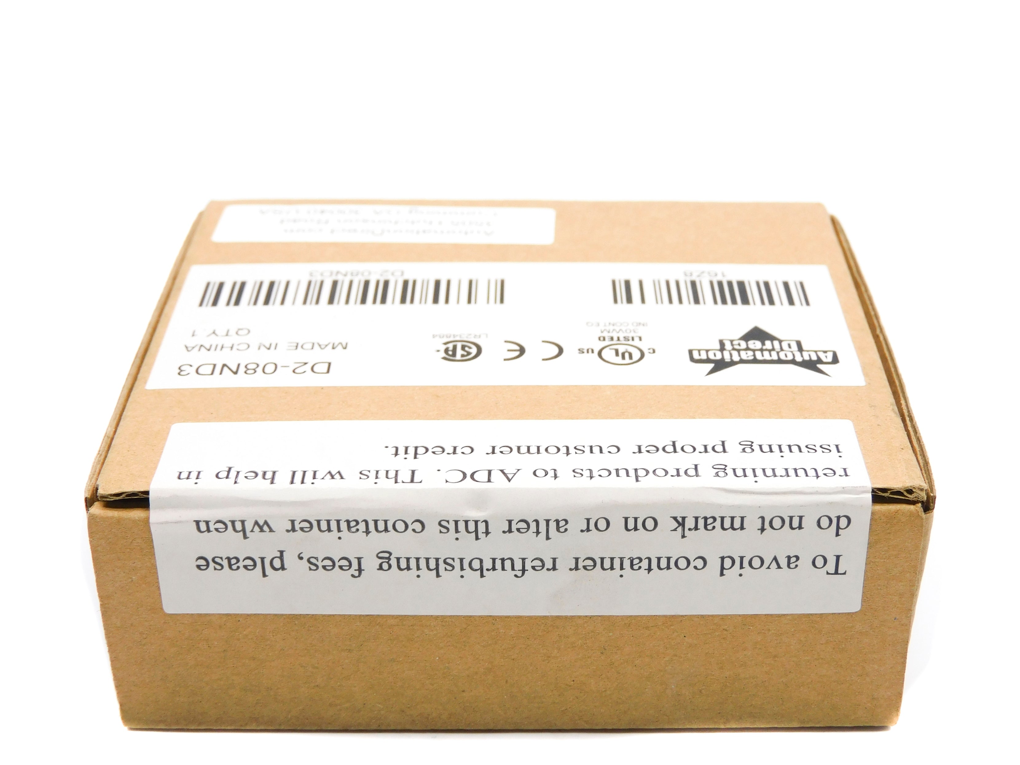 AUTOMATION DIRECT D2-08ND3 NSFS
