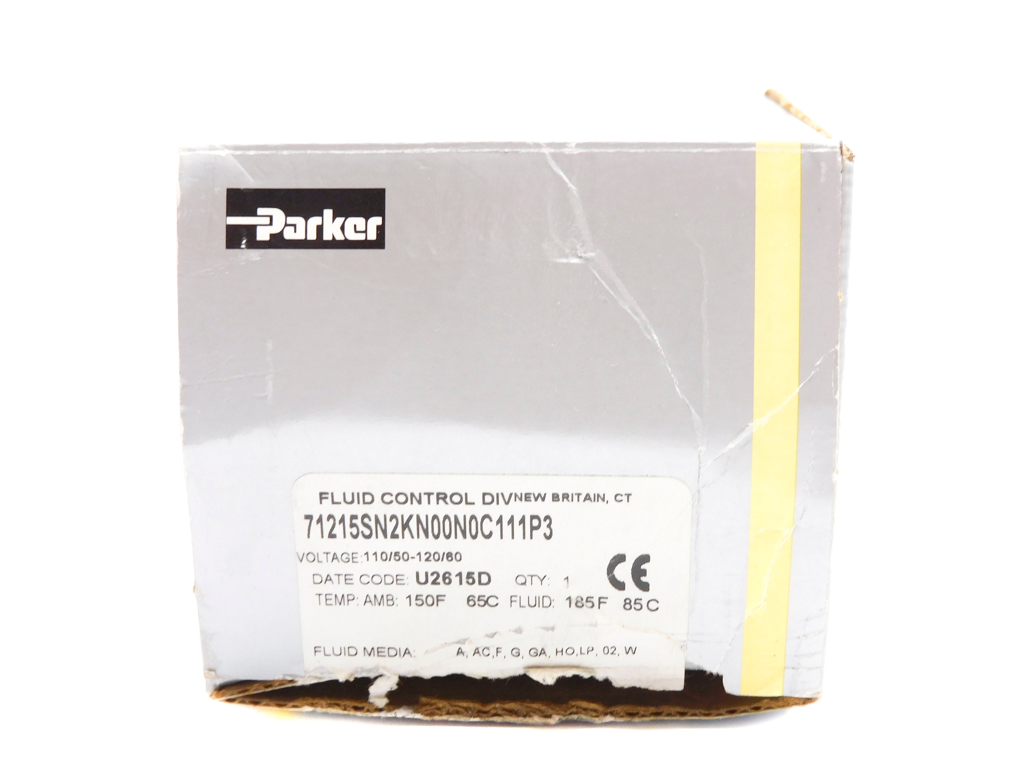 PARKER 71215SN2KN00N0C111P3 110/120V 275PSI NSMP