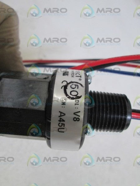 W.E. ANDERSON FLOTECT FLOW SWITCH  V8 ORIGINAP PACKAGE