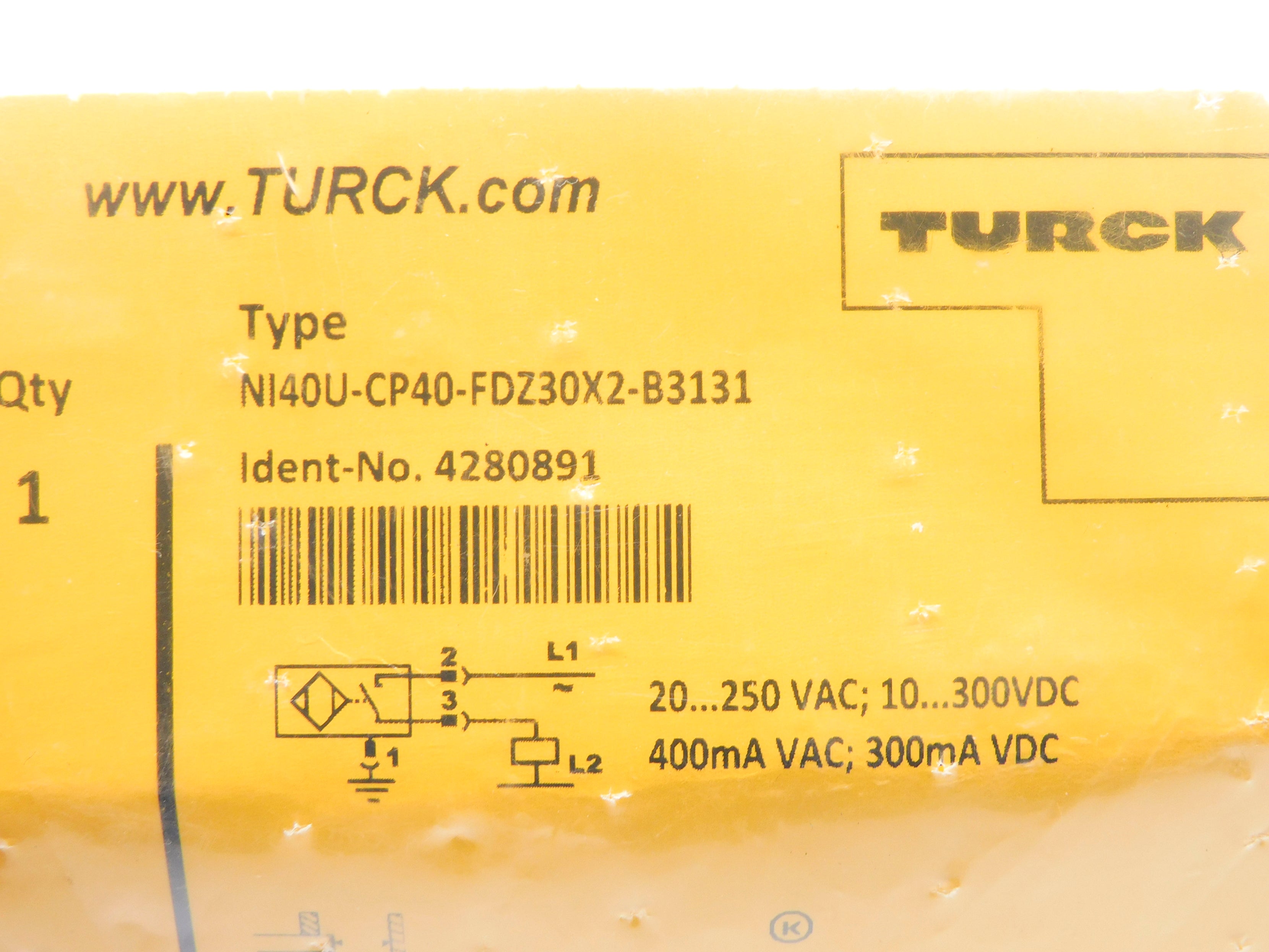 TURCK NI40U-CP40-FDZ30X2-B3131 NSMP