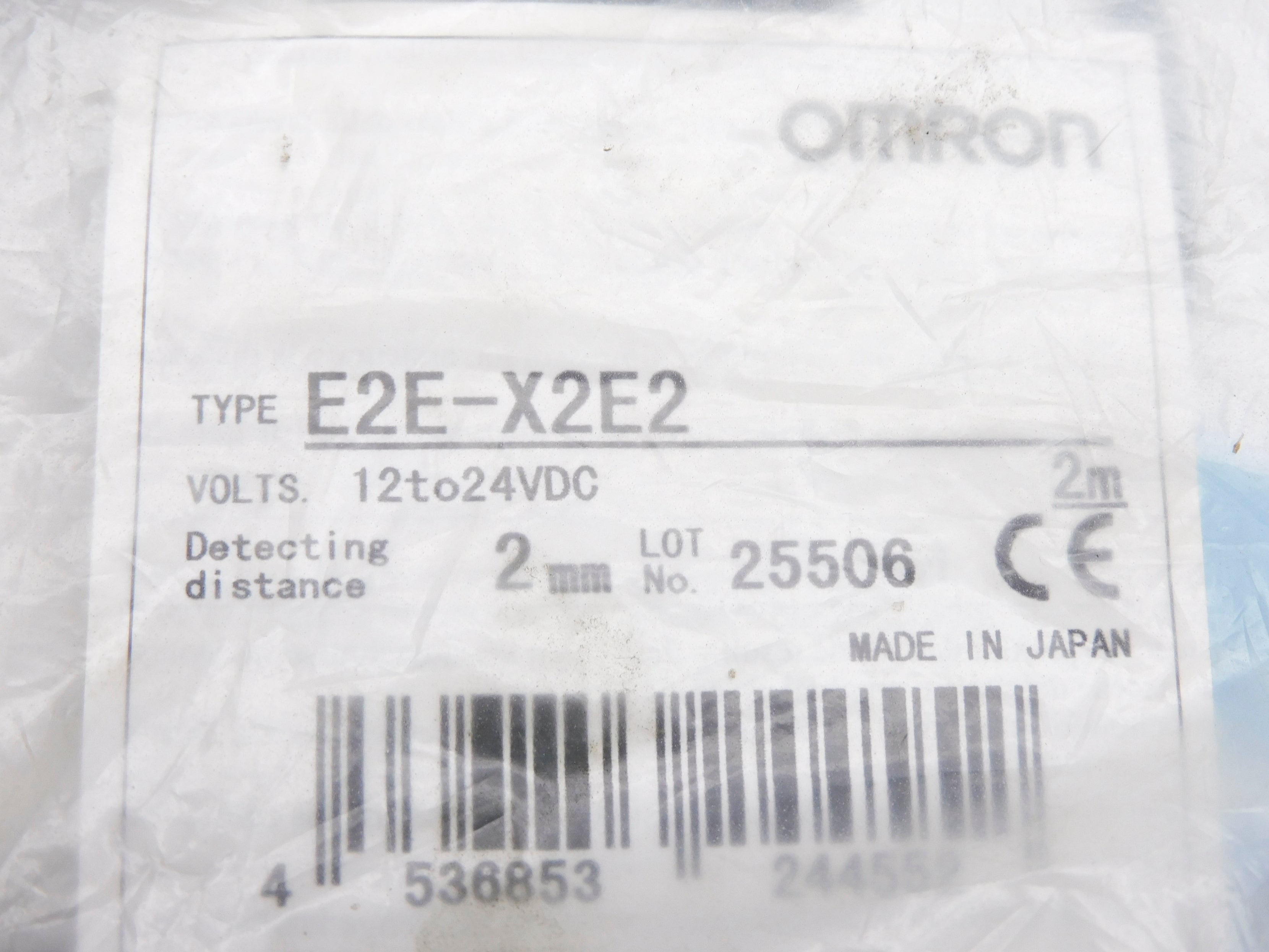 OMRON E2E-X2E2 12-24VDC 2M NSMP