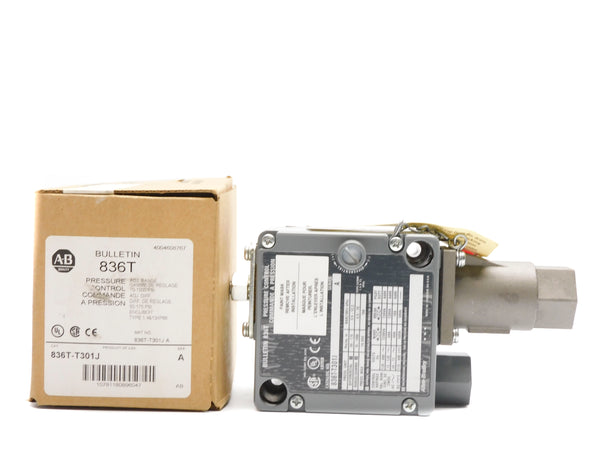 ALLEN BRADLEY 836T-T301J SER. A 120-600V 60A 70-1000PSI (BR/WH) NSMP