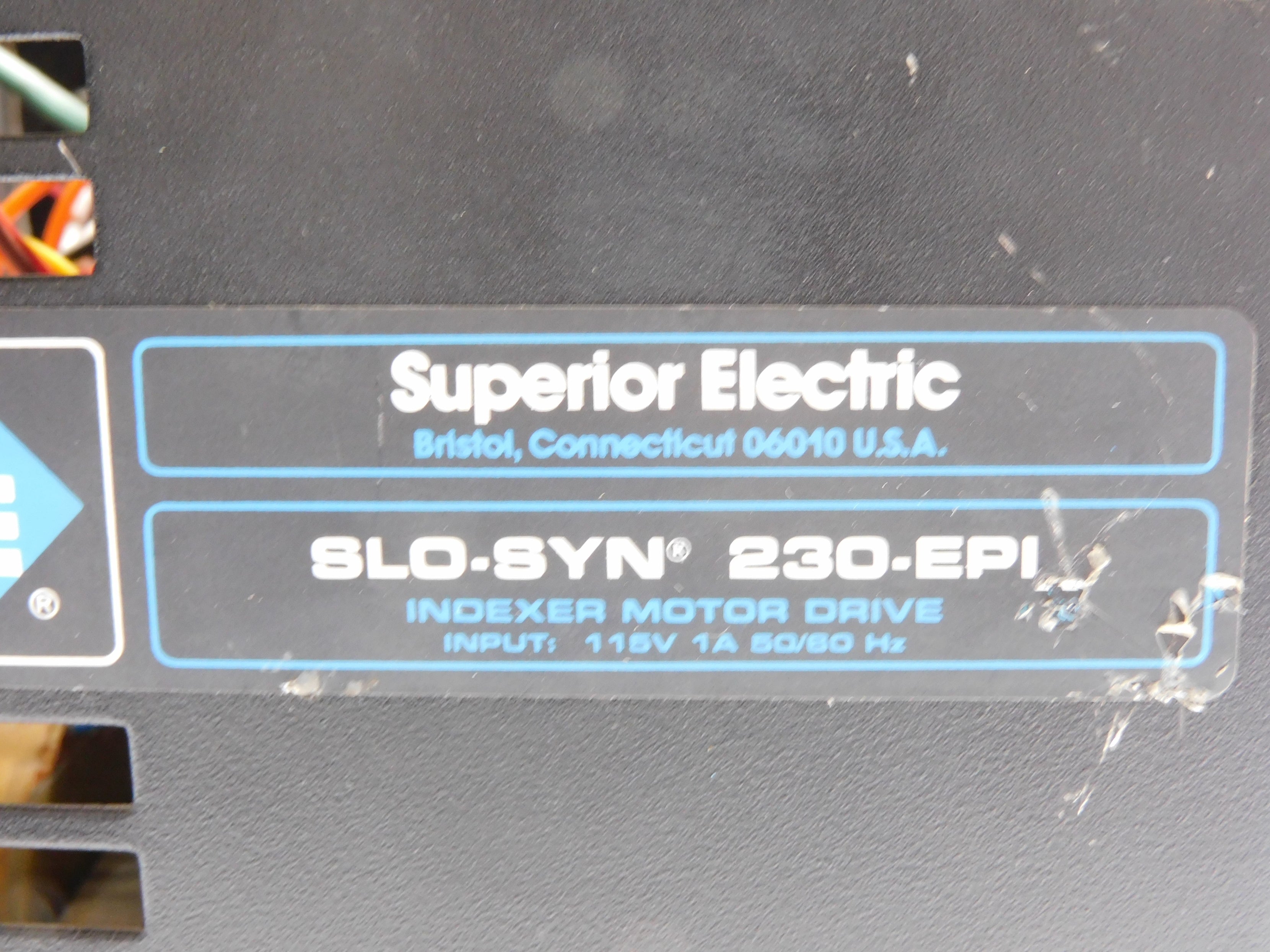 SUPERIOR ELECTRIC 230-EPI 115V 1A NSNP