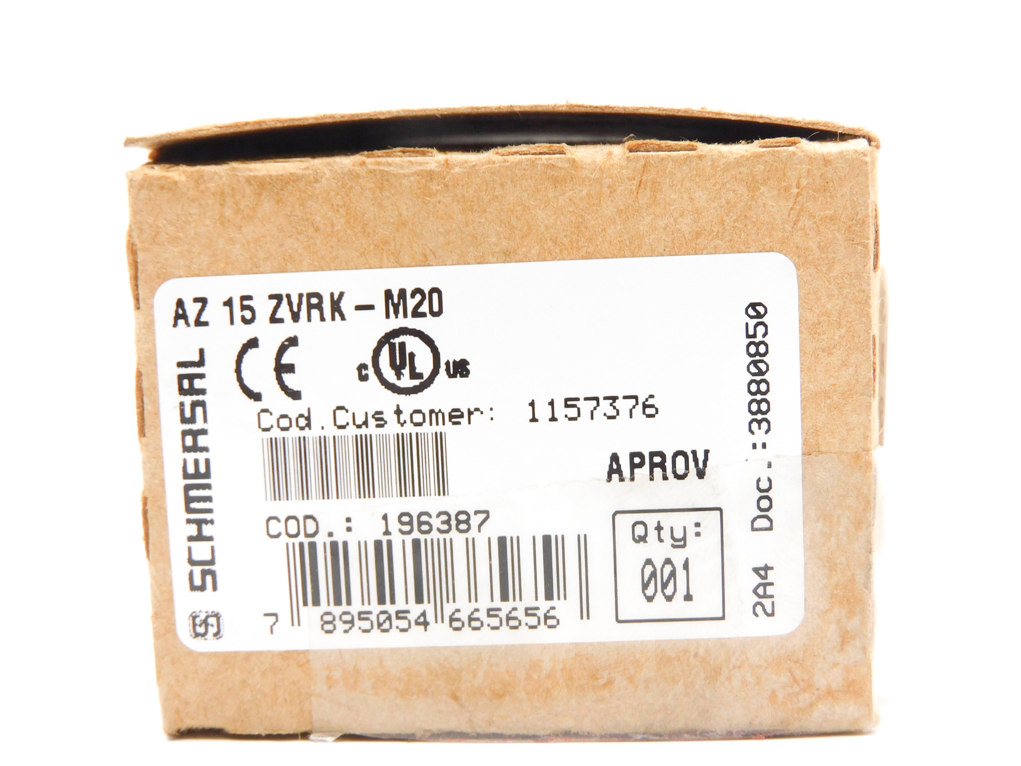 SCHMERSAL AZ15ZVRK-M20 500V NSMP