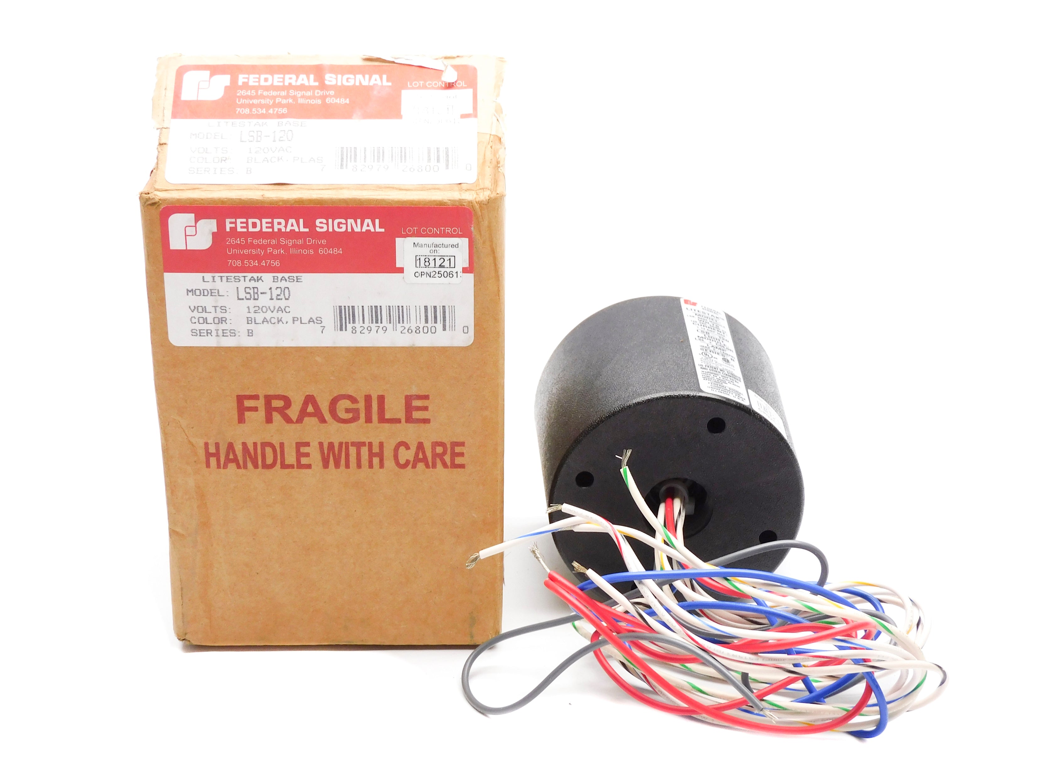 INDUSTRIAL SPARE PART LSB-120 SER. B 120VAC 1.13A NSMP