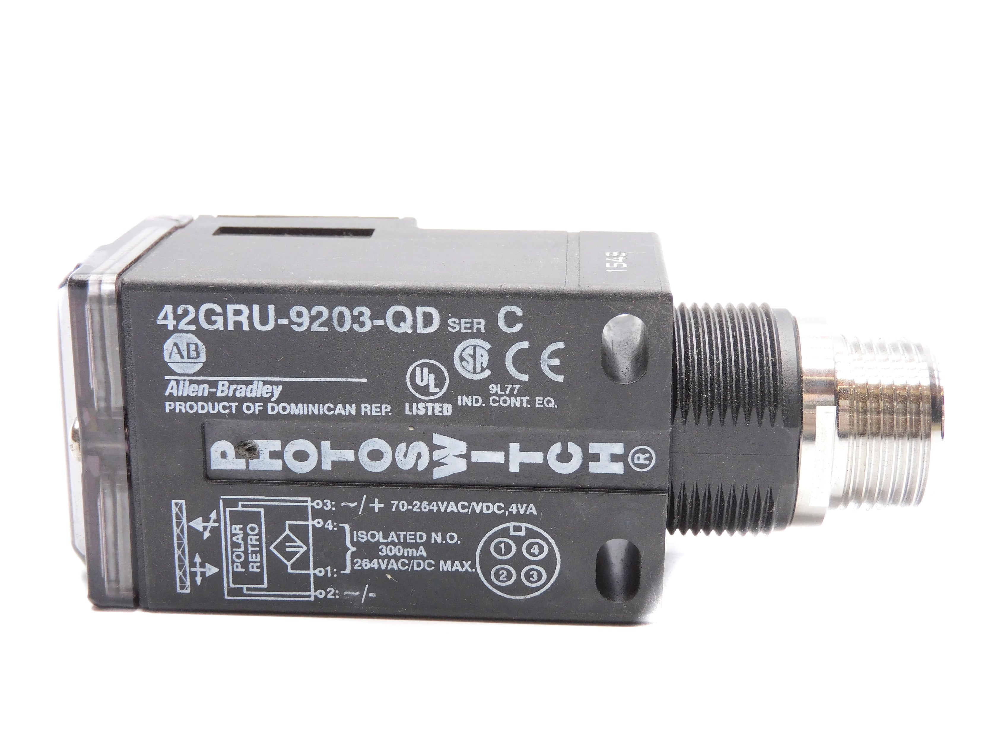 ALLEN BRADLEY 42GRU-9203-QD SER. C 70-264VAC/DC NSNP