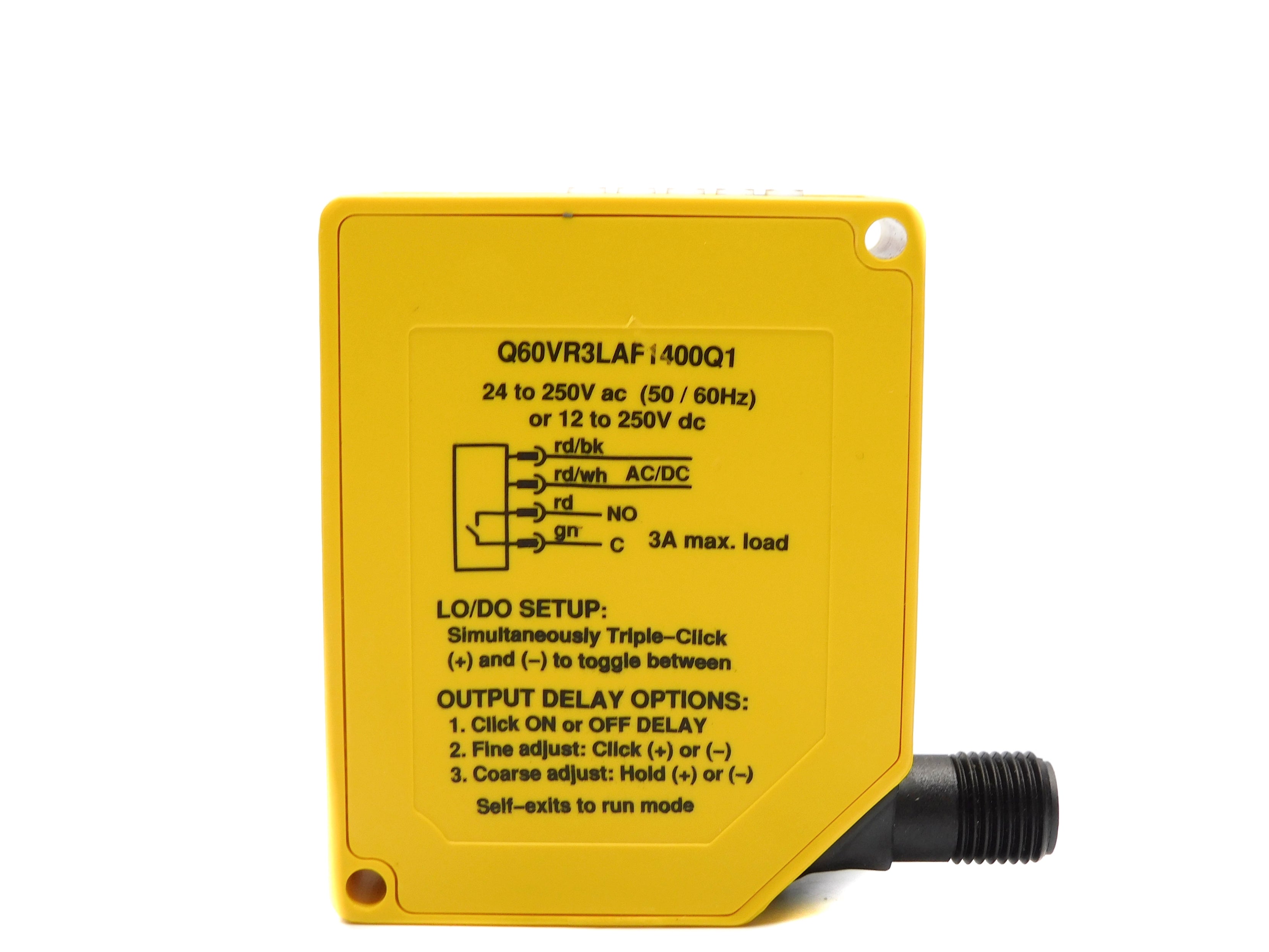 BANNER ENGINEERING Q60VR3LAF1400Q1 71744 24-250VAC 3A NSMP