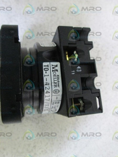 MOELLER HANDLE SWITCH T0-1-42417/E/D NSNP
