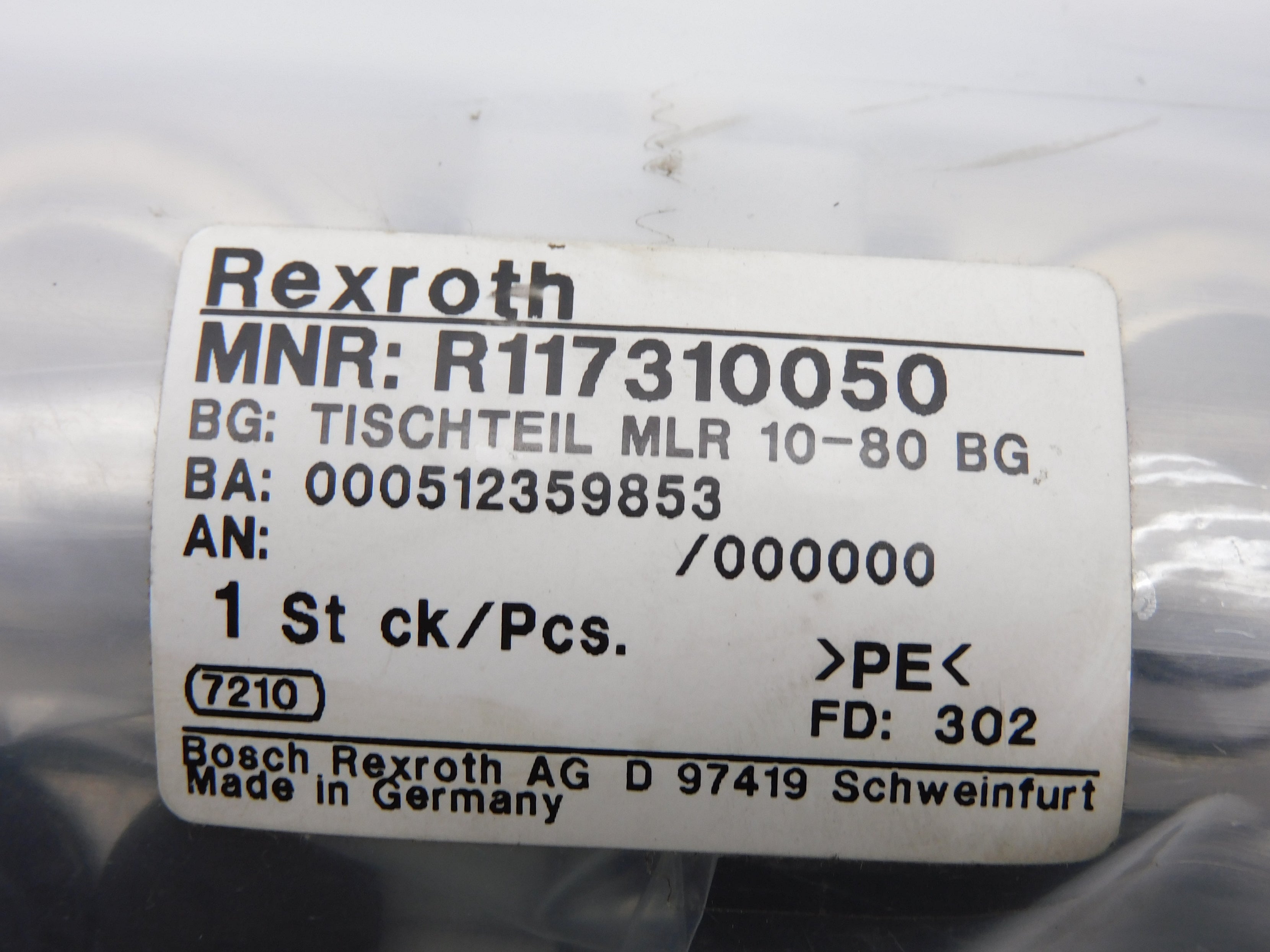 REXROTH R117310050 MLR10-80 NSMP
