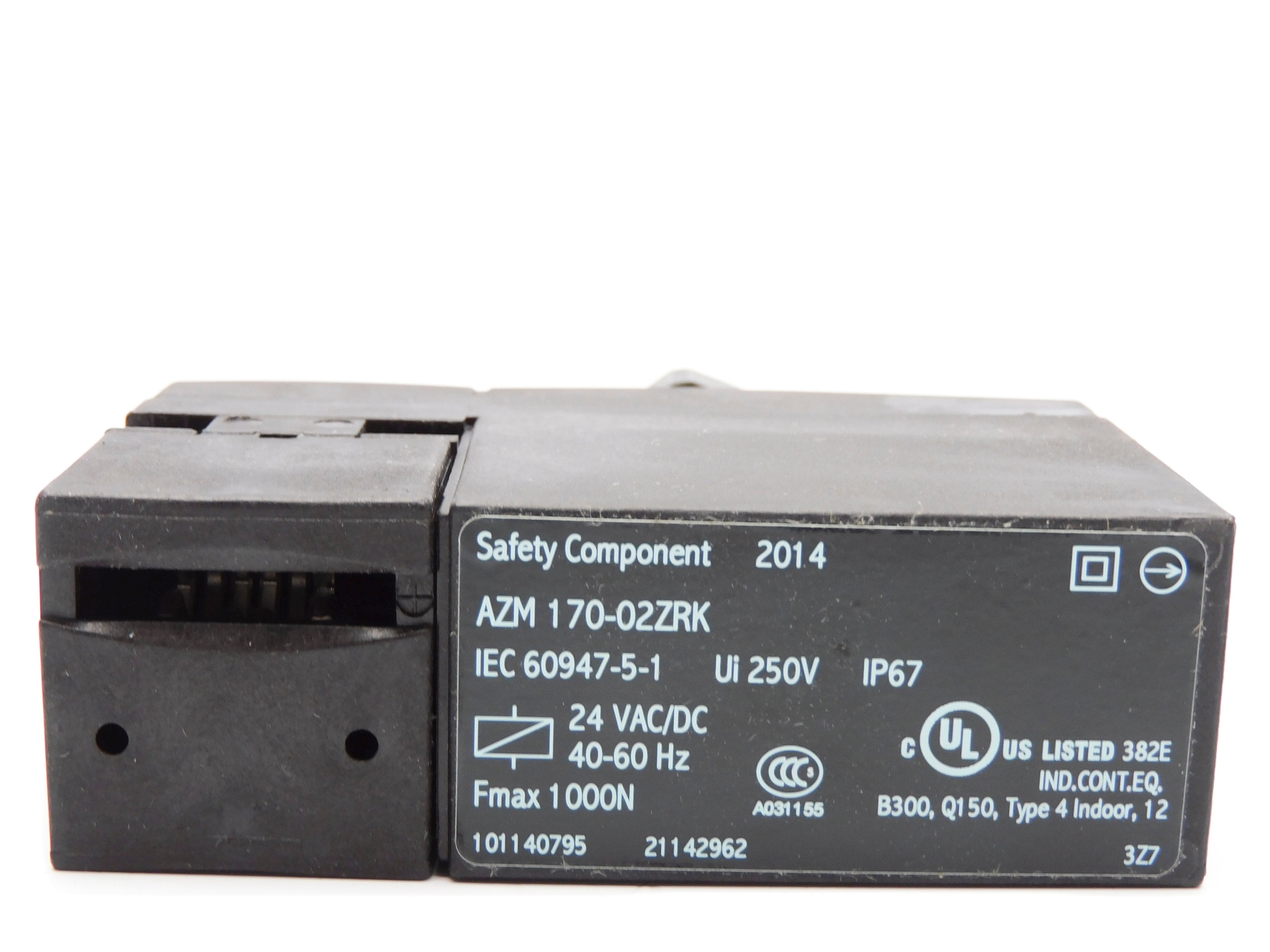 SCHMERSAL AZM170-02ZRK 101140795 24VAC/DC NSMP