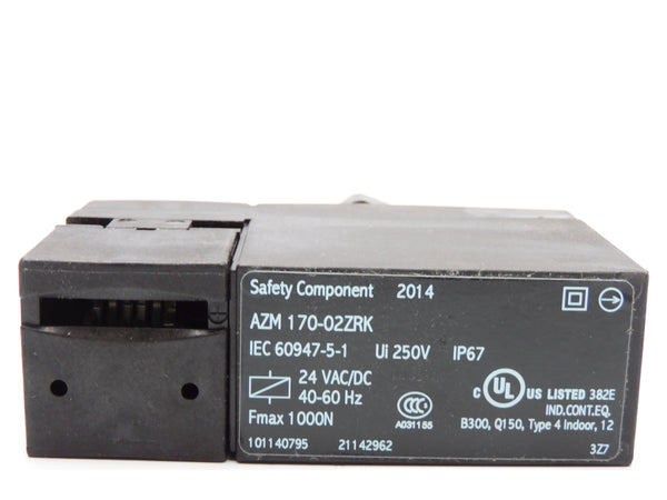 SCHMERSAL AZM170-02ZRK 101140795 24VAC/DC NSMP