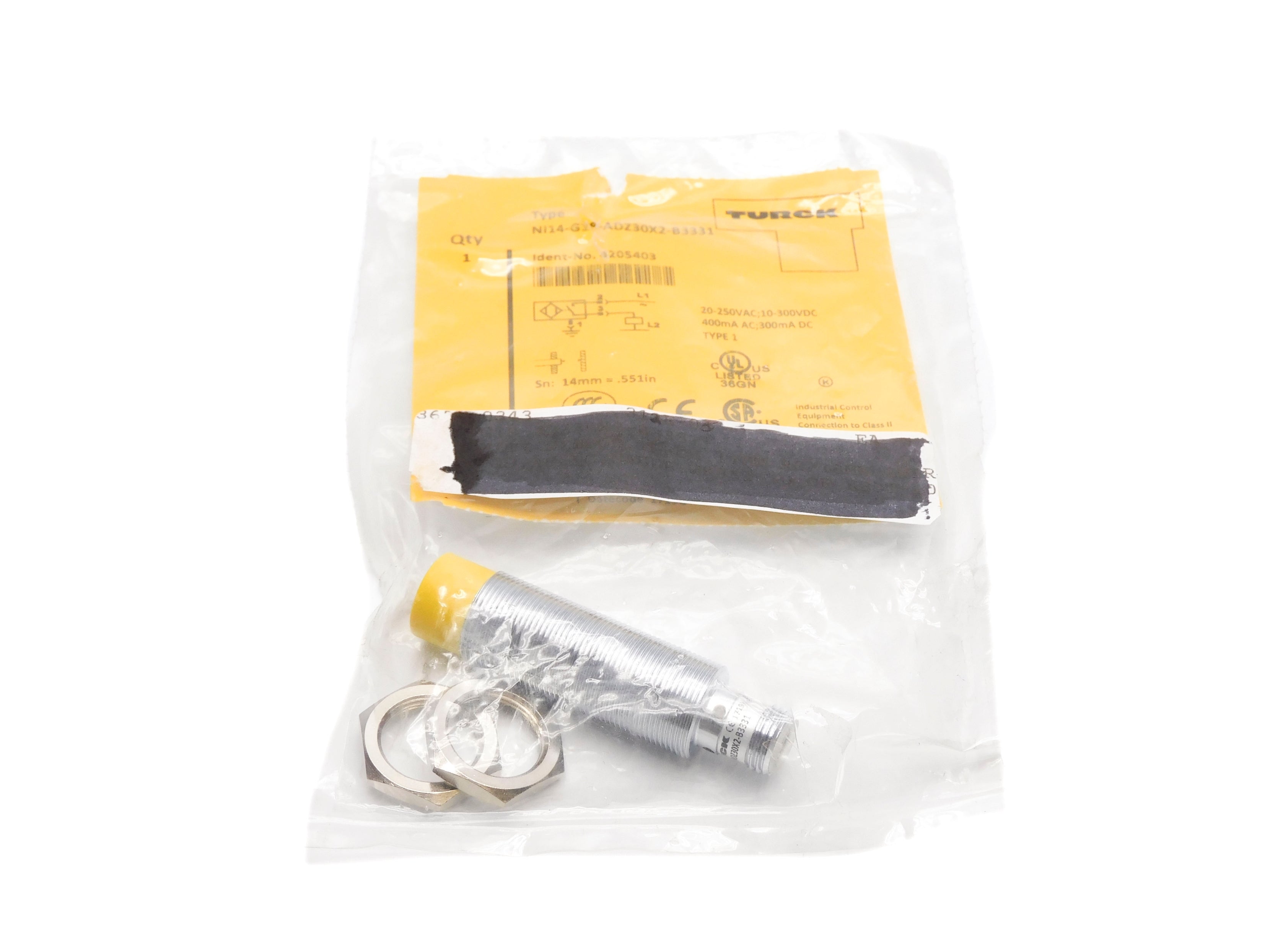 TURCK NI14-G18-ADZ30X2-B3331 4205403 20-250VAC NSMP