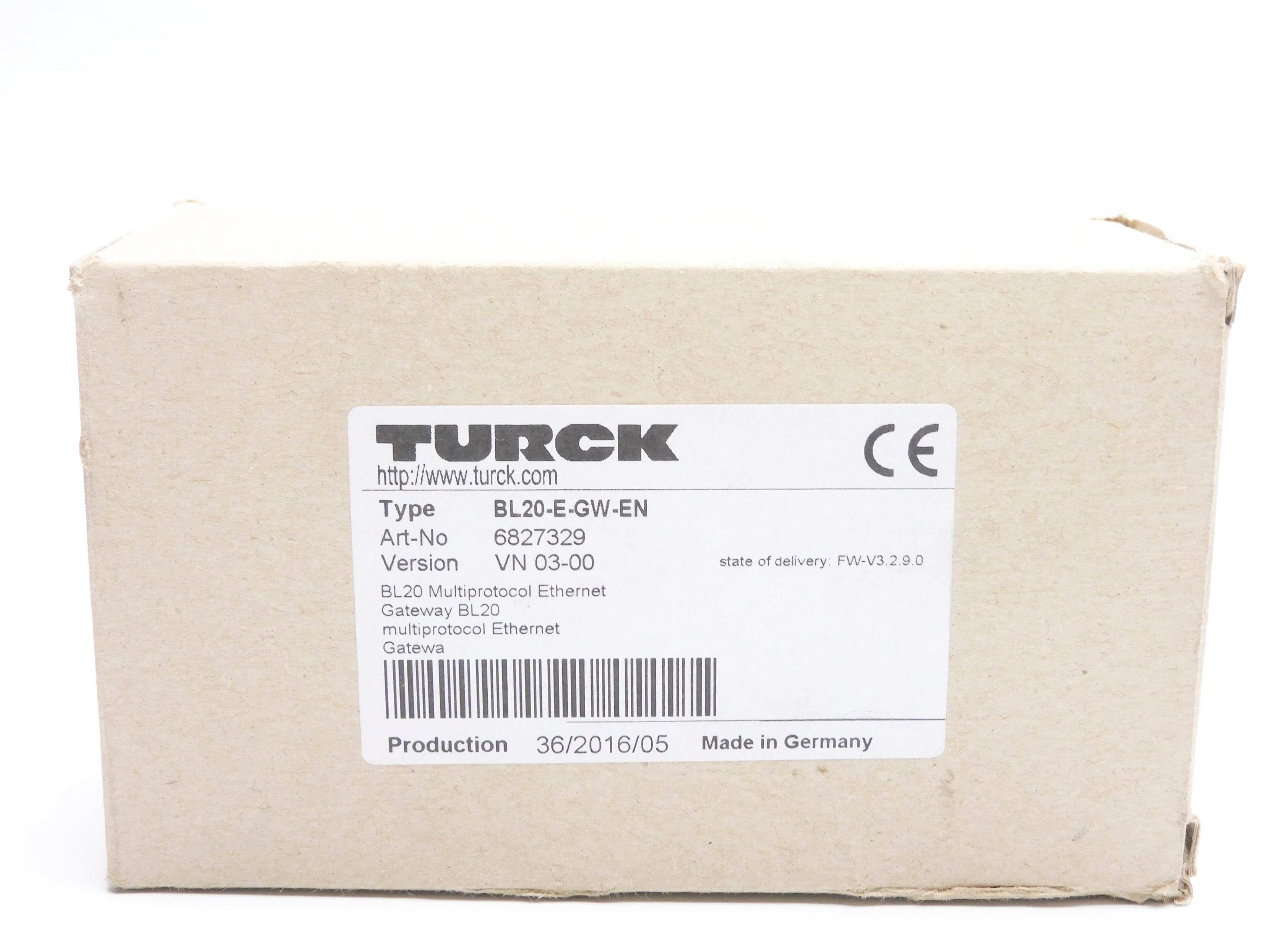 TURCK BL20-E-GW-EN 6827329 24VDC NSMP