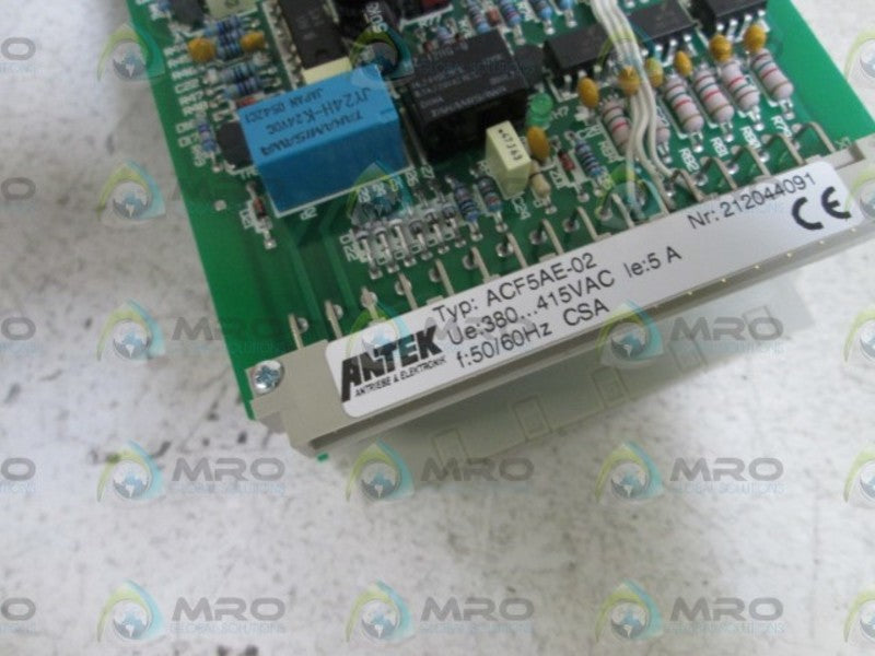 ANTEK CONTROL UNIT ACF5AE-02  NSMP